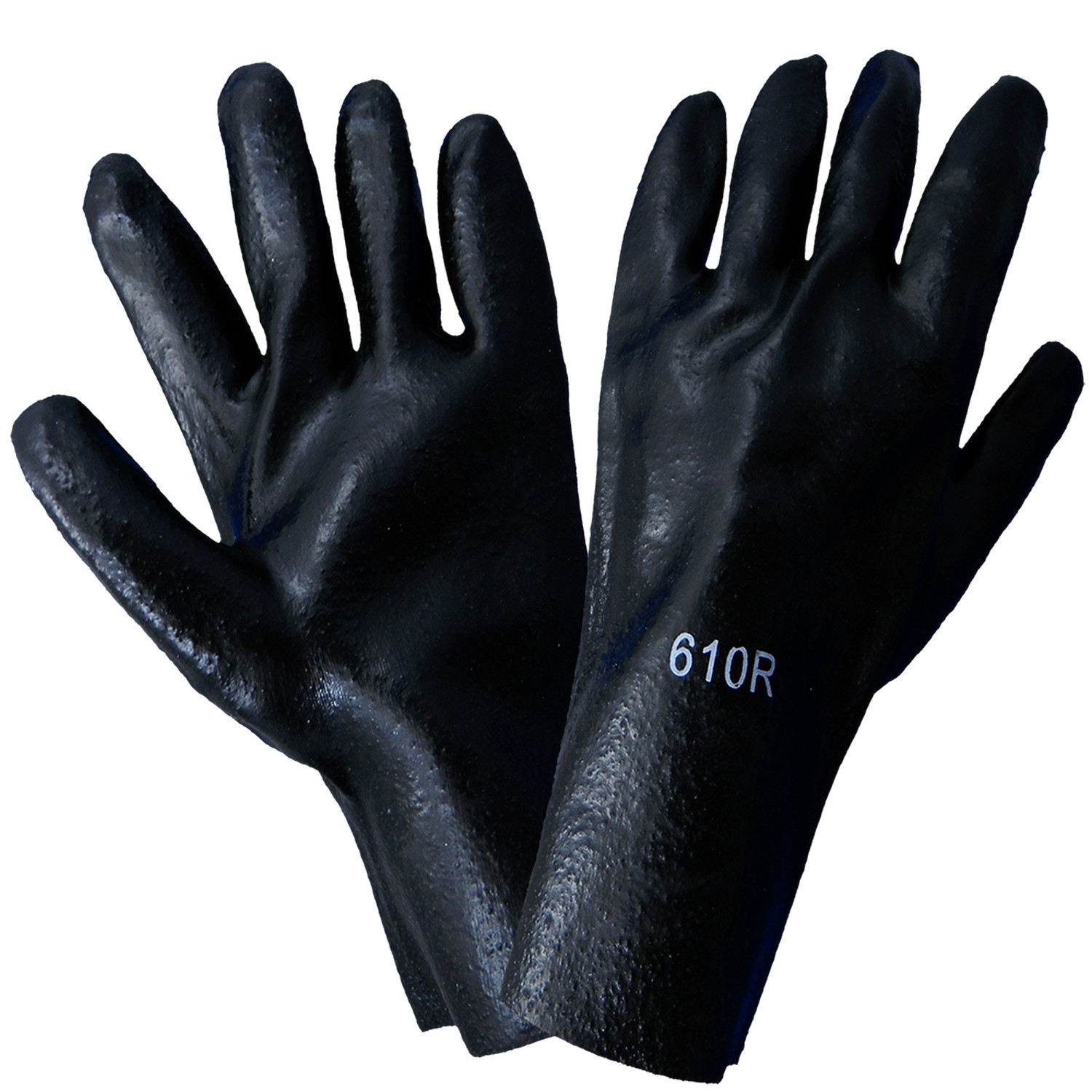 Global Glove 610R - Economy Dipped PVC Gloves