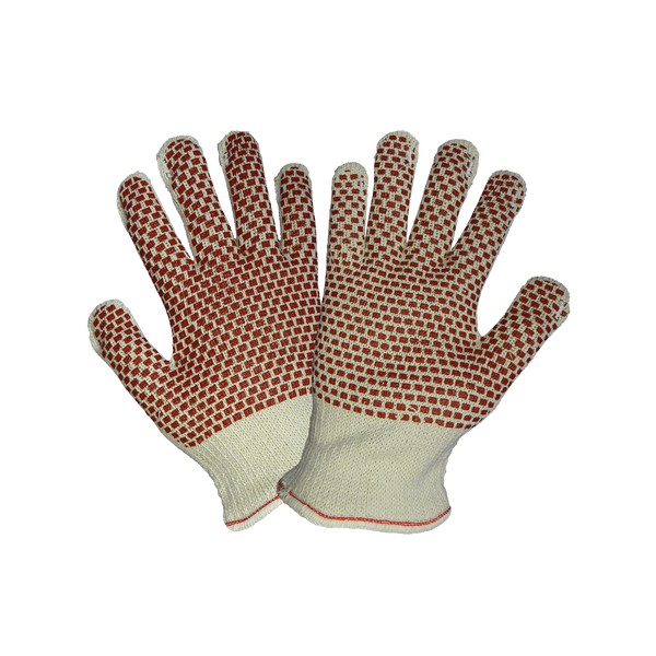Global Glove 4195NB2 - Nitrile Block Pattern Hot Mill Gloves (GGL4195NB2)