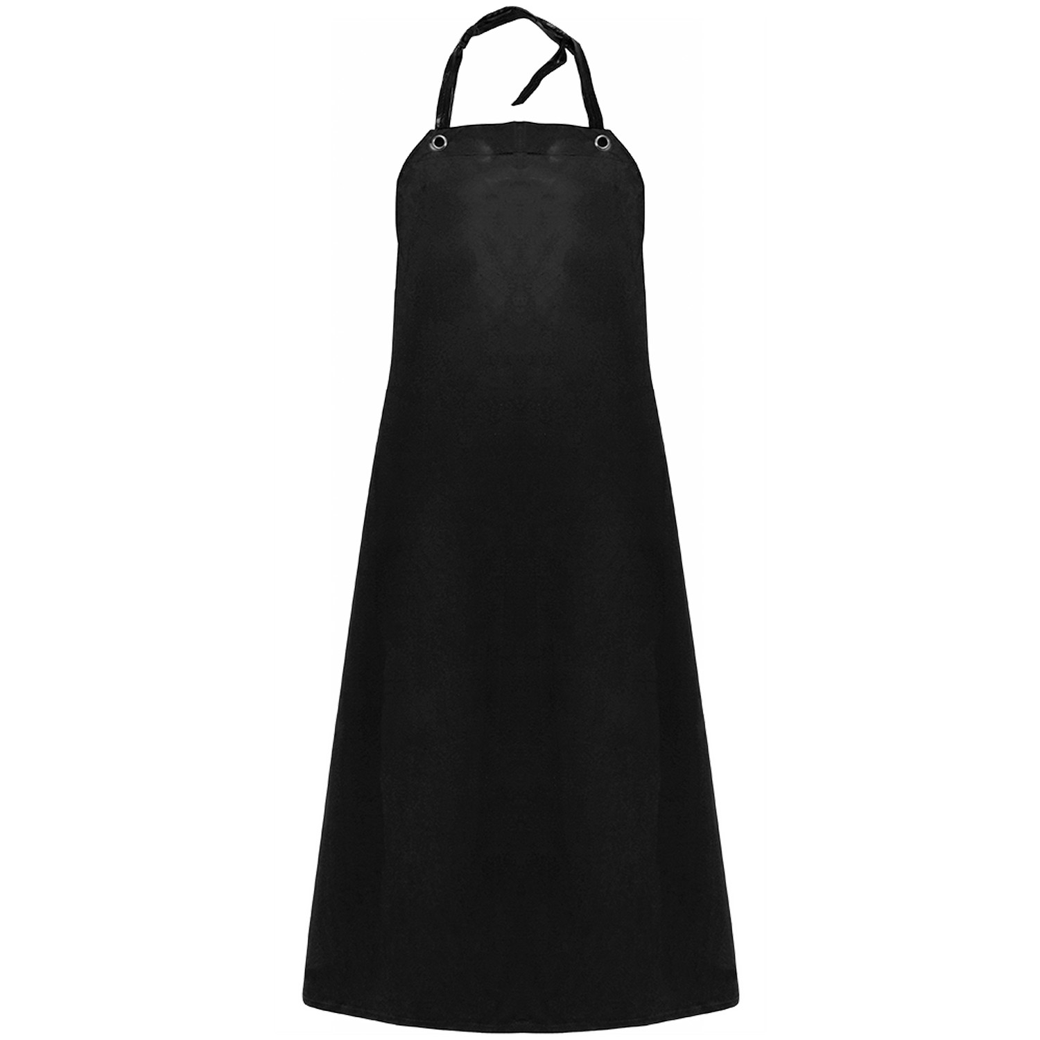 Global Glove A48B - Industrial Black Nitrile Apron