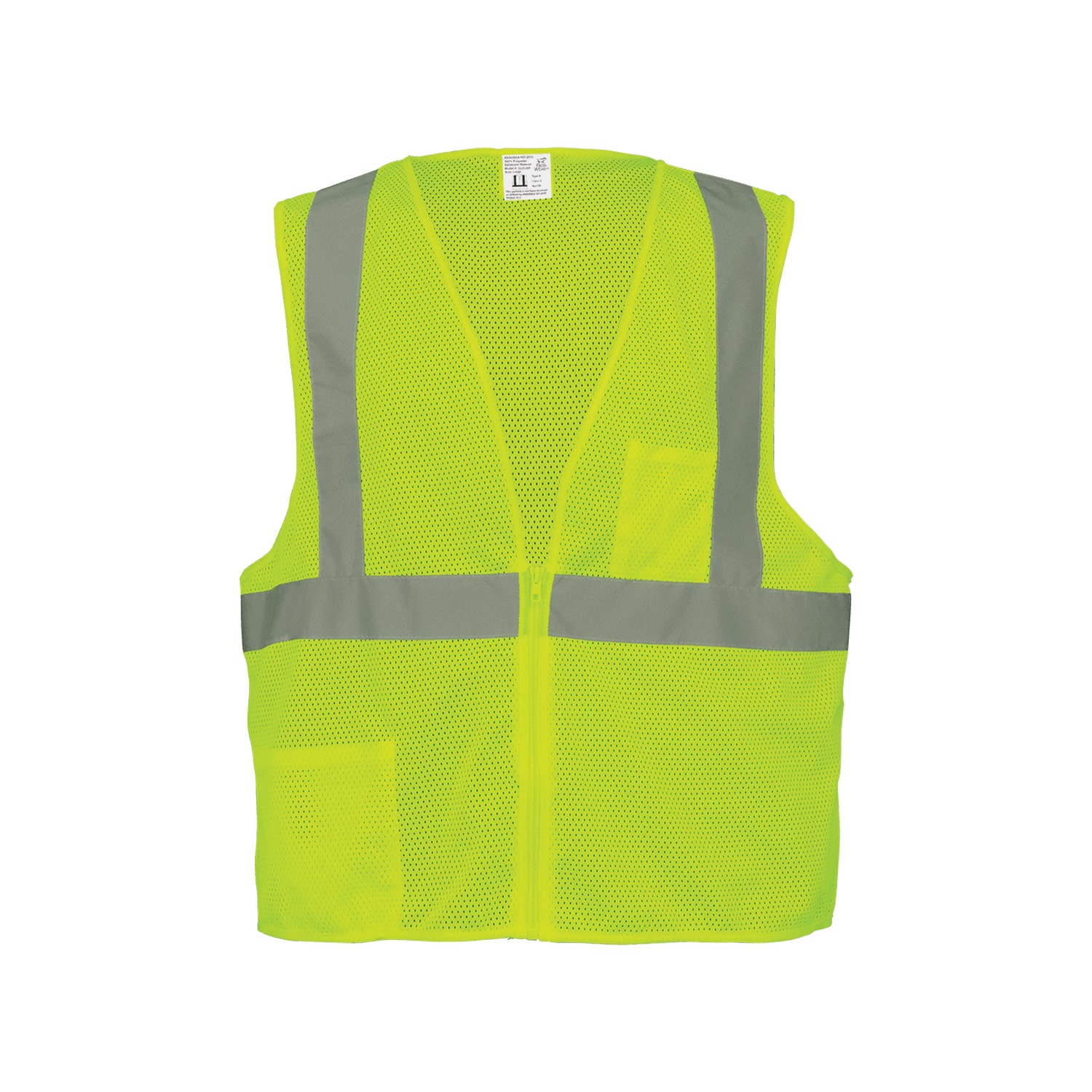 FrogWear HV - High-Visibility Lightweight Mesh Polyester Safety Vest