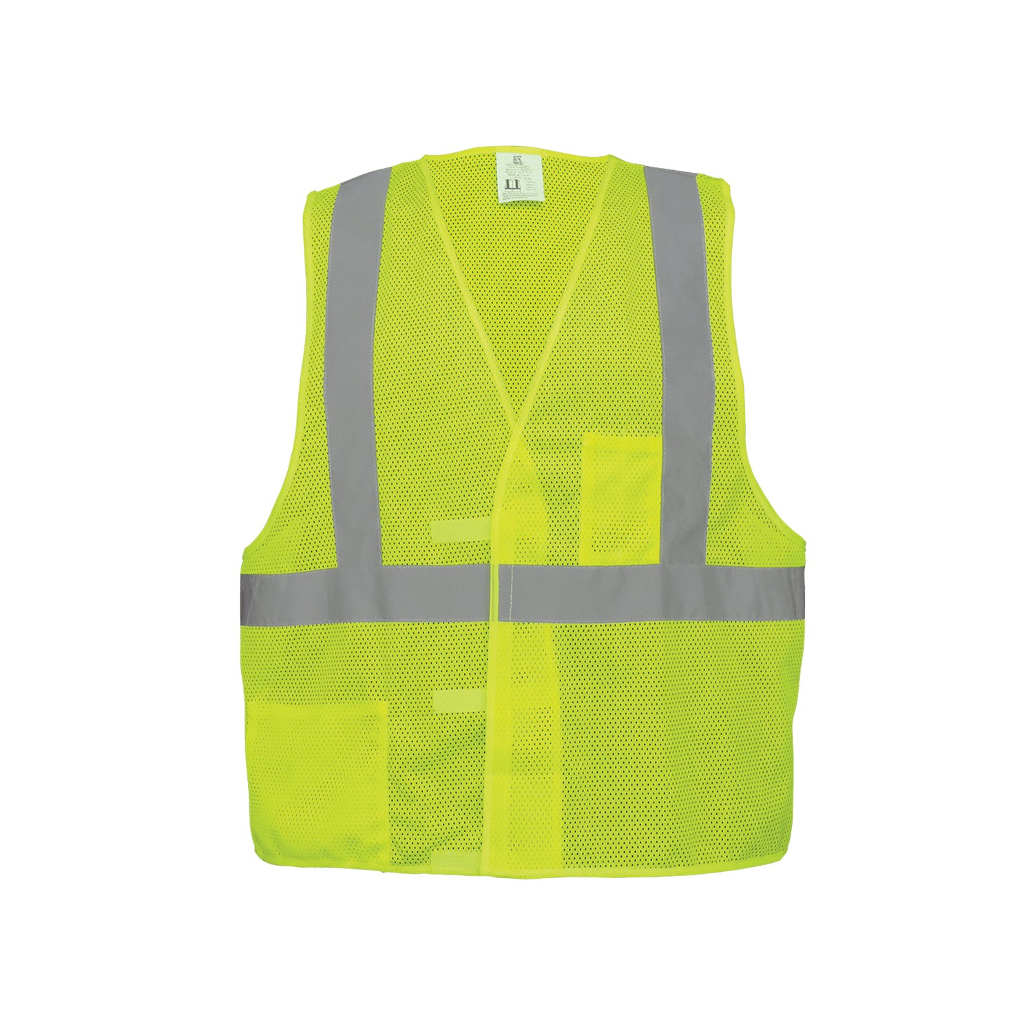 Global Glove GLO-001V - FrogWear HV - High-Visibility Lightweight Mesh Polyester Safety Vest