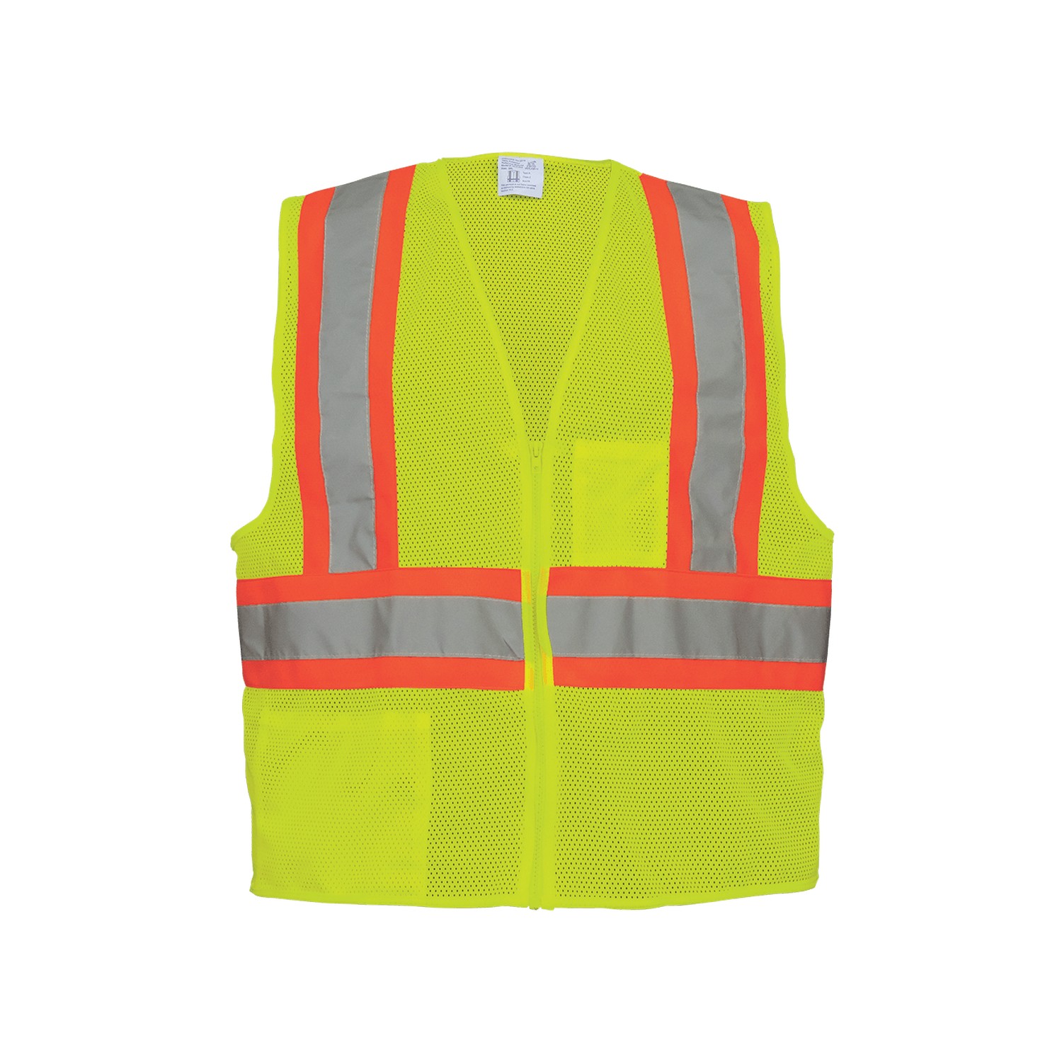 Global Glove GLO-002 - FrogWear HV - High-Visibility Lightweight Mesh Polyester Safety Vest