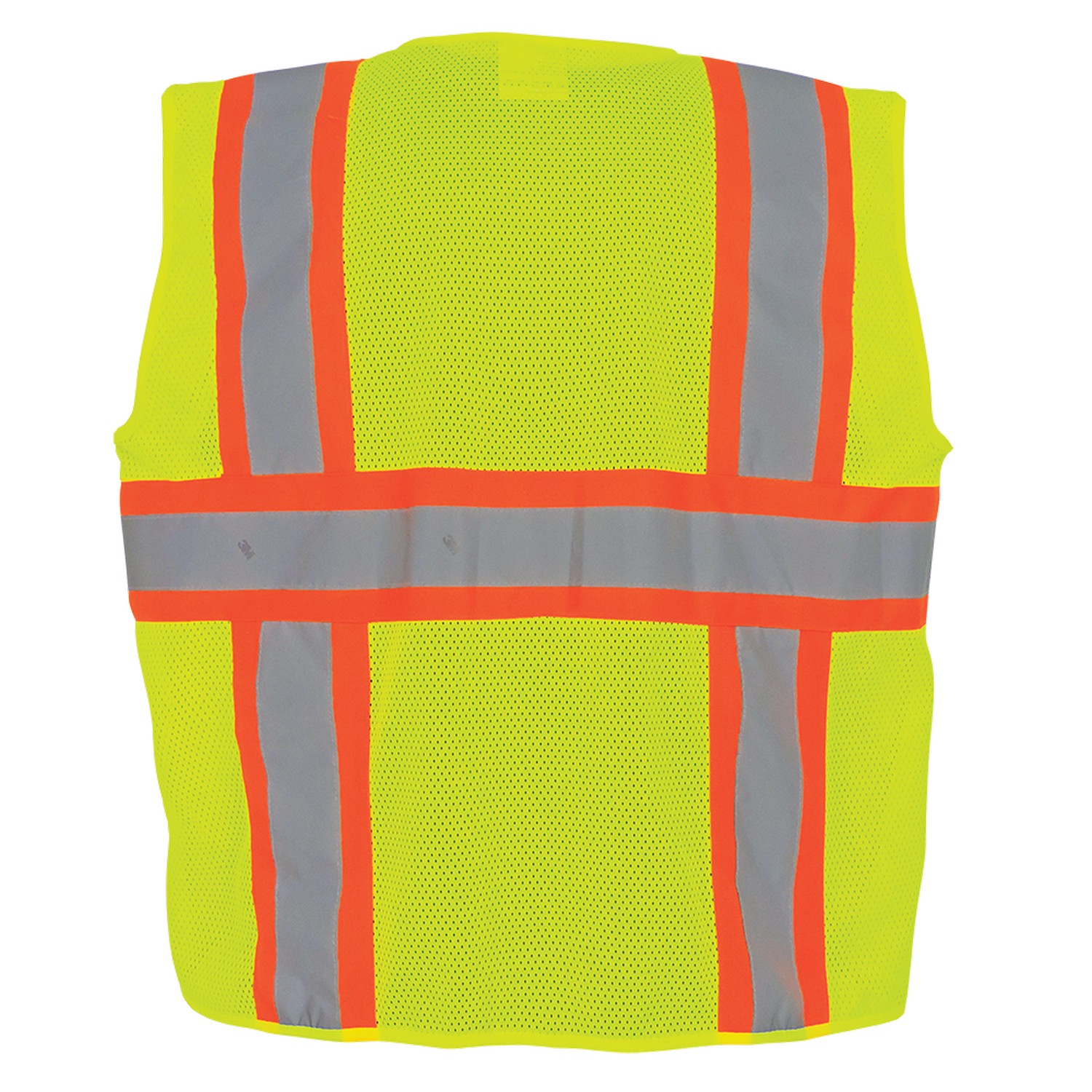 Global Glove GLO-003 - FrogWear Solid Front + Mesh Back Class 2 Surveyor Vest
