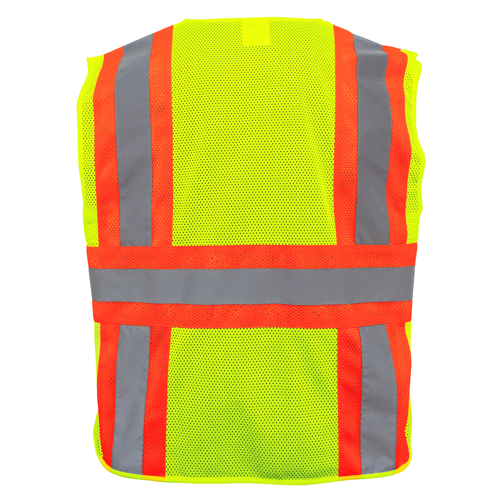 Global Glove GLO-0036 - FrogWear HV - High-Visibility Mesh Polyester Surveyors Safety Vest