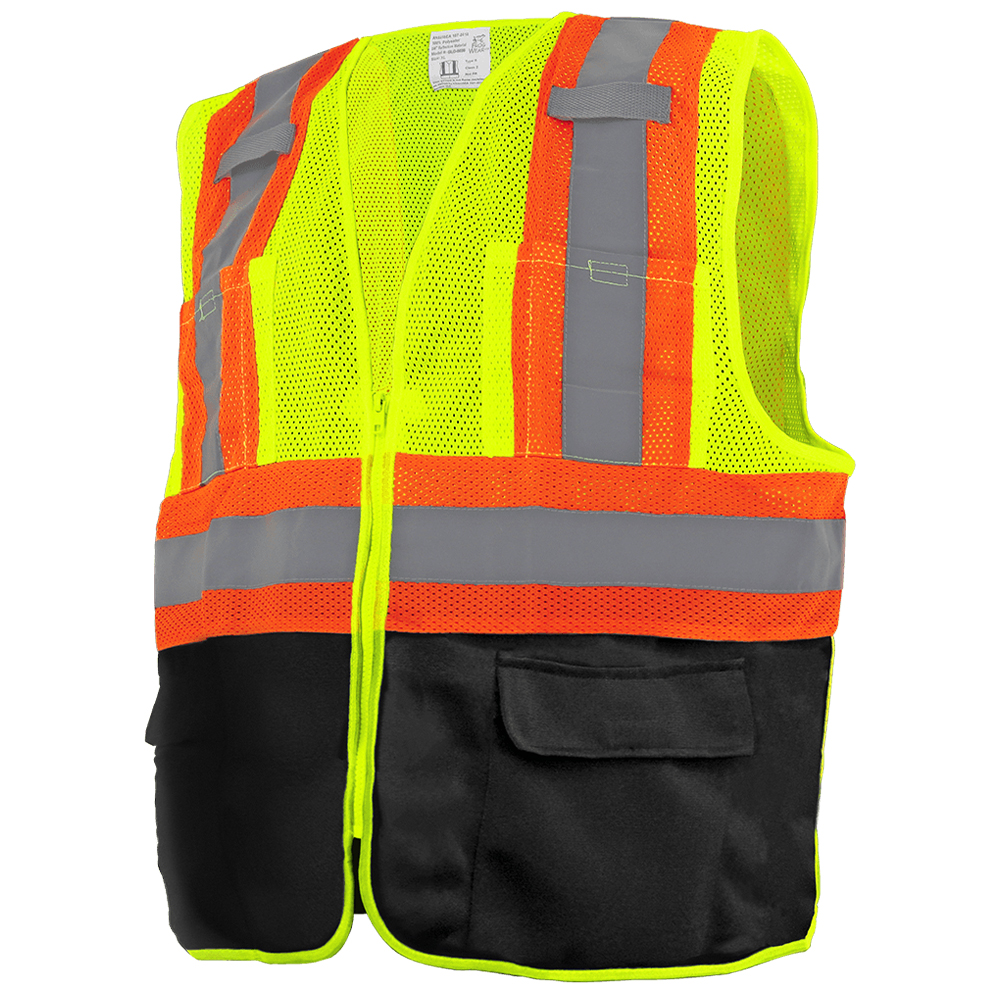 Global Glove GLO-0036 - FrogWear HV - High-Visibility Mesh Polyester Surveyors Safety Vest