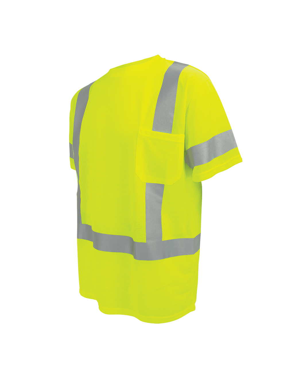 Global Glove GLO-018 - FrogWear HV - High-Visibility Self Wicking Polyester Short Sleeved Shirt