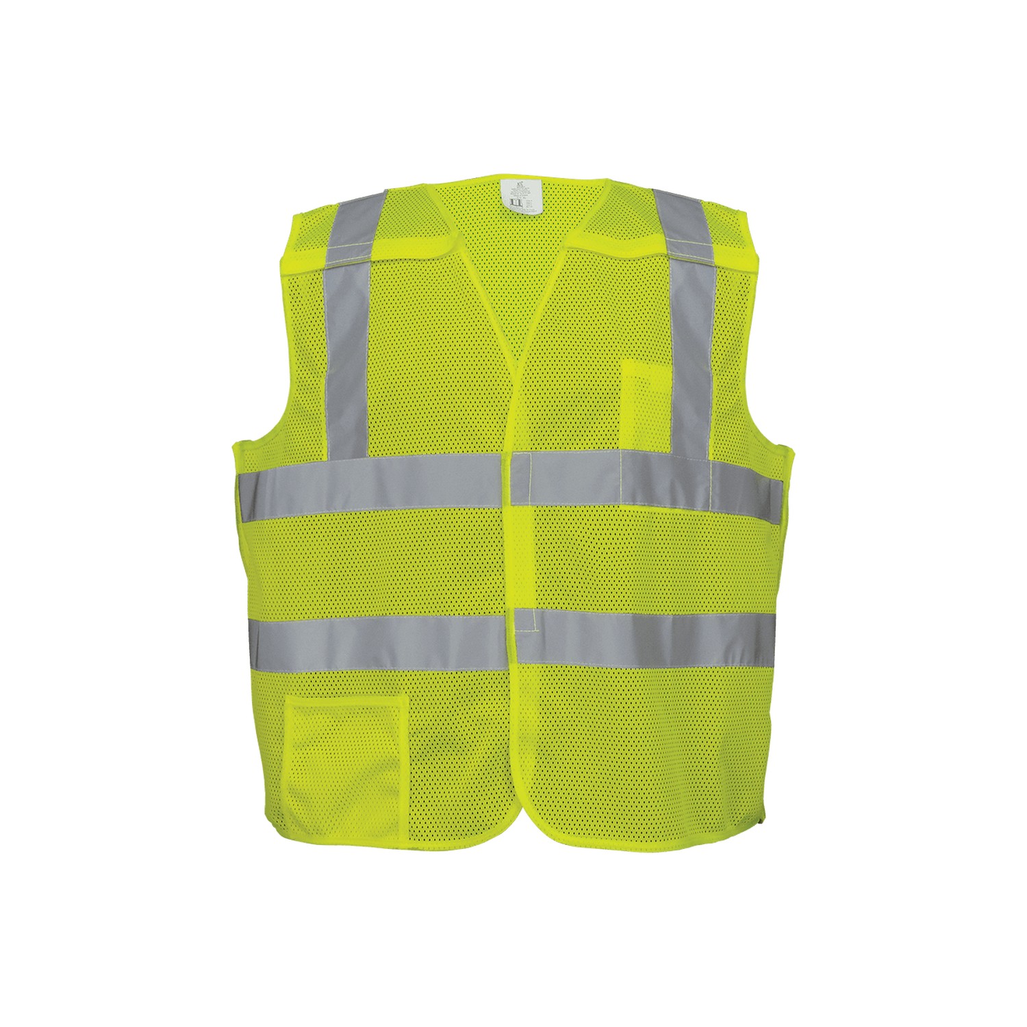 Global Glove GLO-01BA - FrogWear HV - High-Visibility Polyester Breakaway Safety Vest