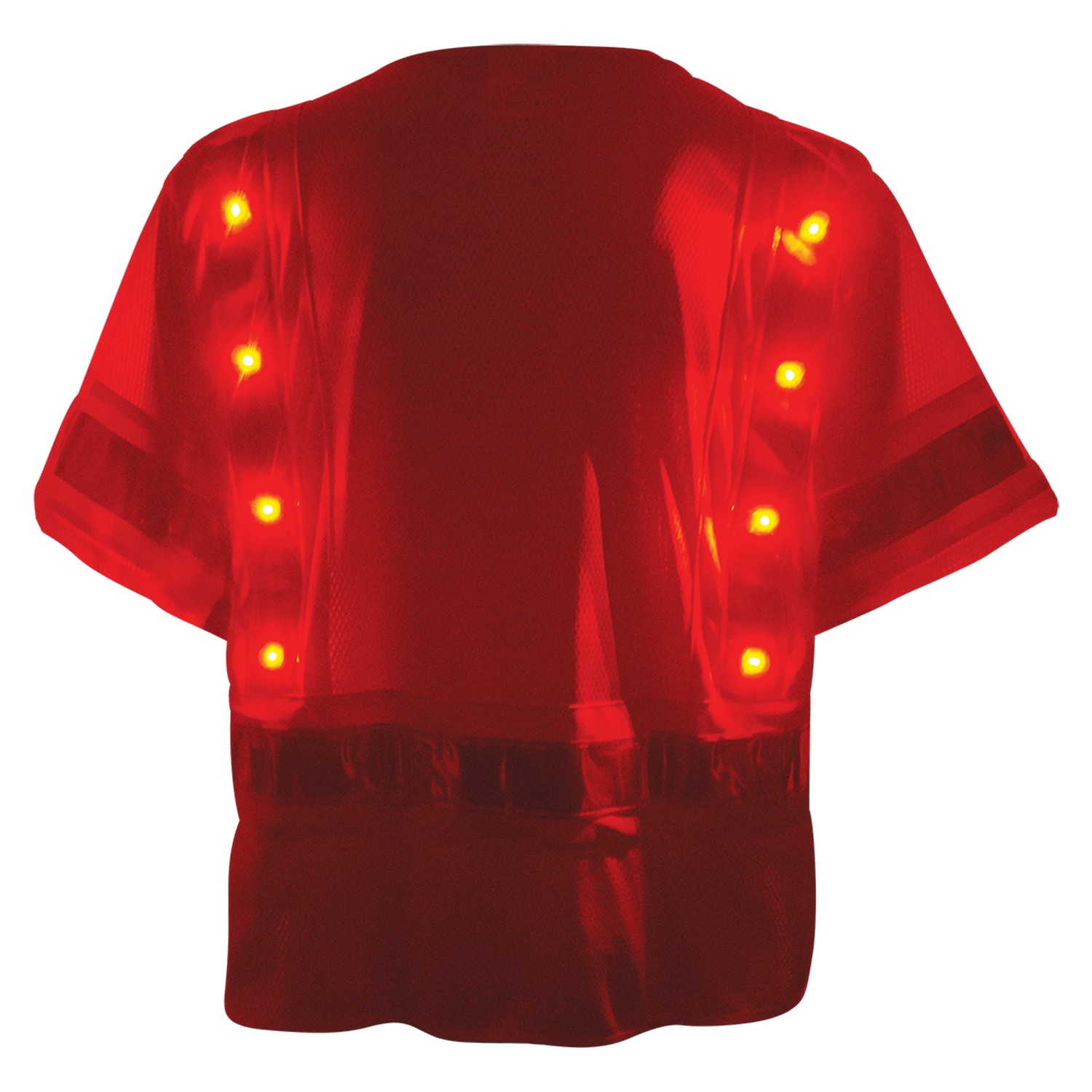 Global Glove GLO-12LED - FrogWear HV - High-Visibility Lightweight Mesh Safety LED Vest