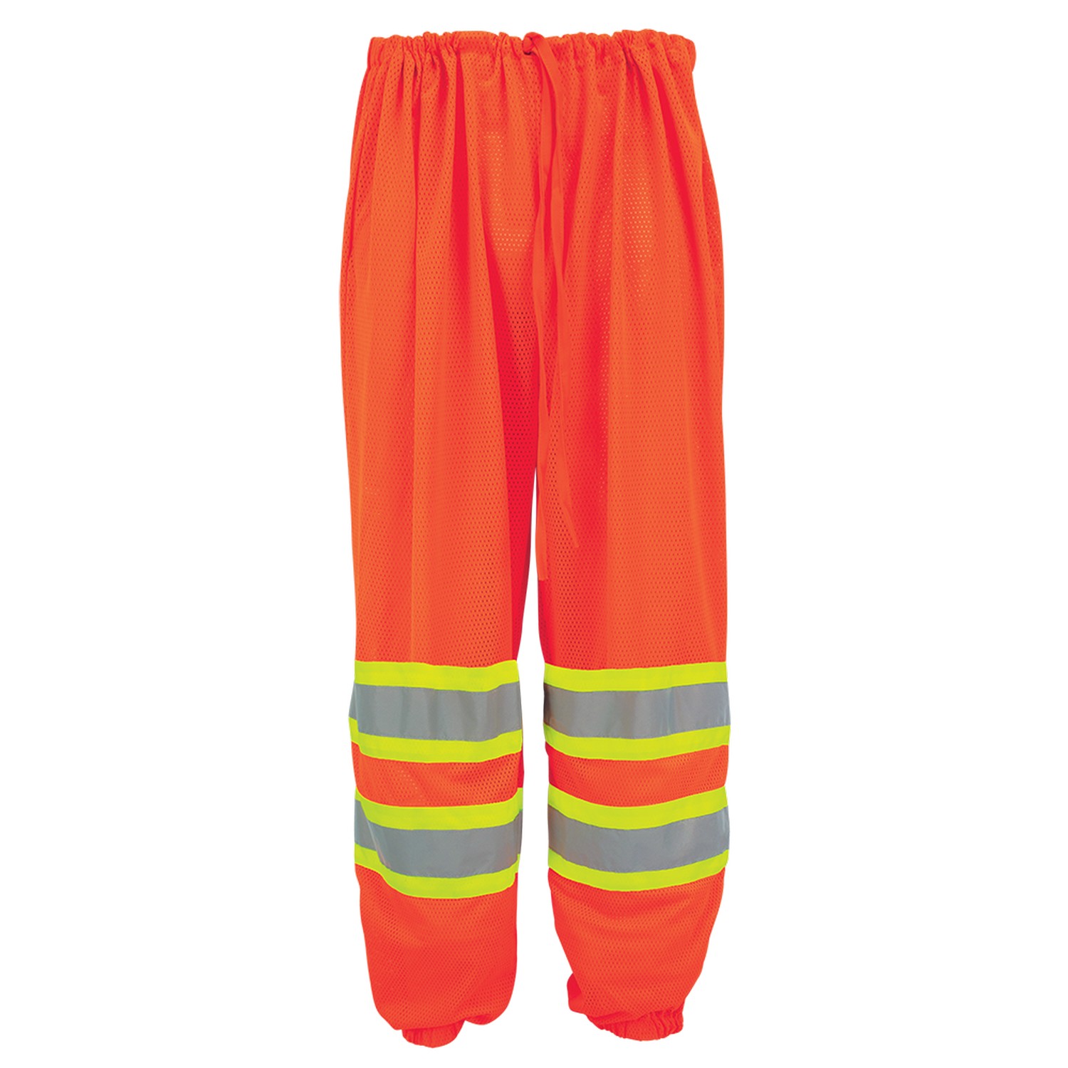 Global Glove GLO-4P - FrogWear HV - High-Visibility Mesh Polyester Safety Pants