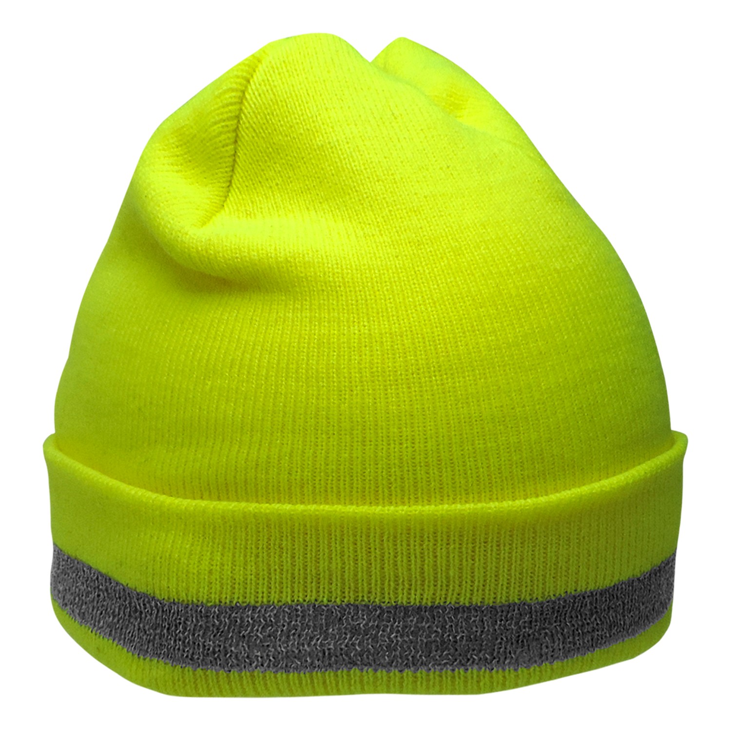 Global Glove GLO-H3 - FrogWear HV - High-Visibility Yellow/Green Polyester Stretch Hat