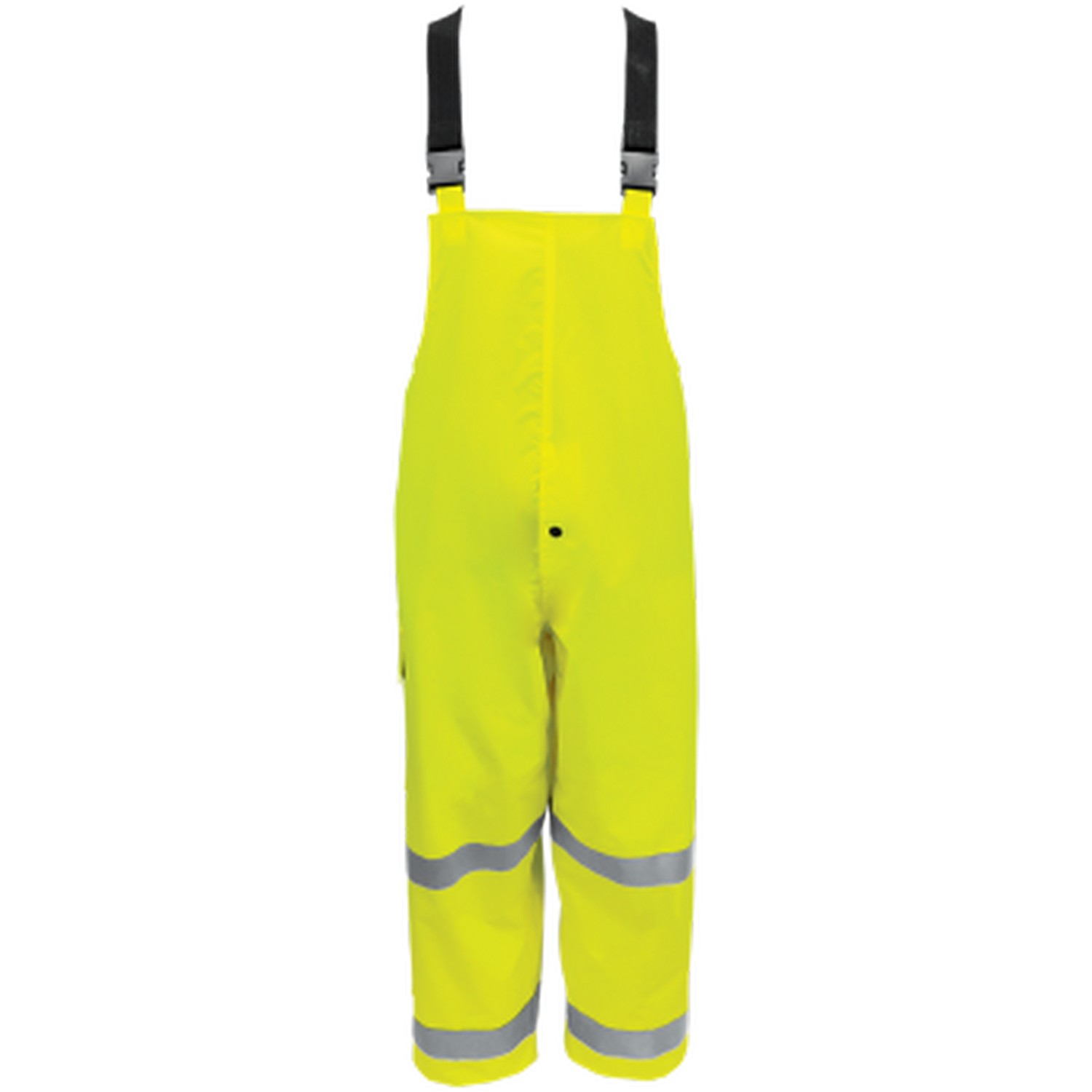 Global Glove GLO-1700 - FrogWear HV - High-Visibility Yellow/Green Rain Bibs