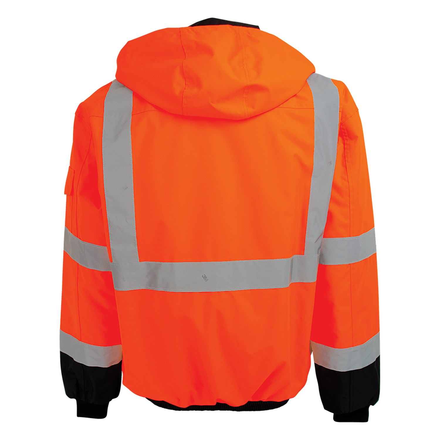 Global Glove GLO-EB4 - FrogWear HV - High-Visibility Orange Winter Bomber Jacket