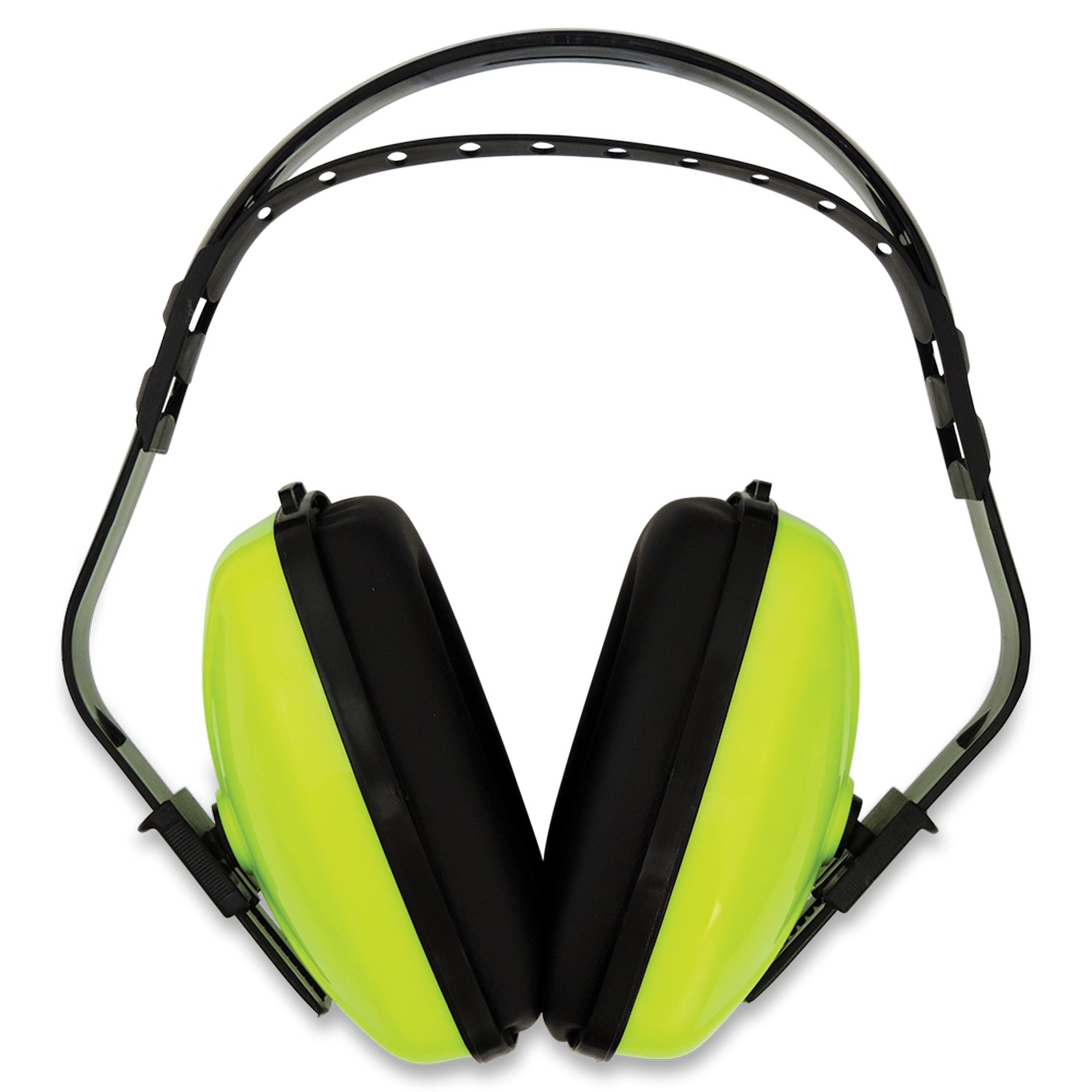 Global Glove HP-M1 - Bullhead Safety Hearing Protection - High-Visibility Economy Adjustable Earmuffs