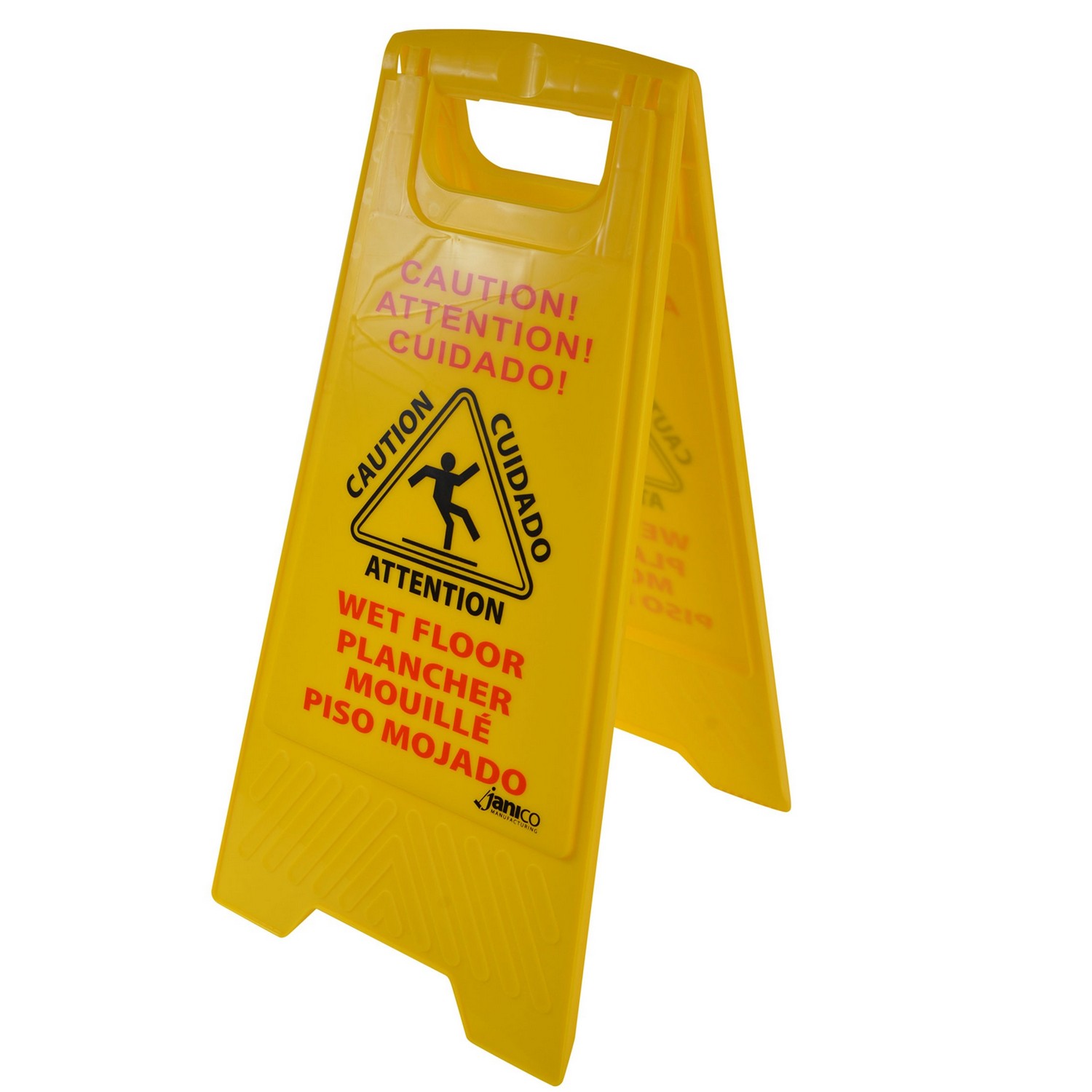 Janico 1073 Multi-Lingual Wet Floor Sign
