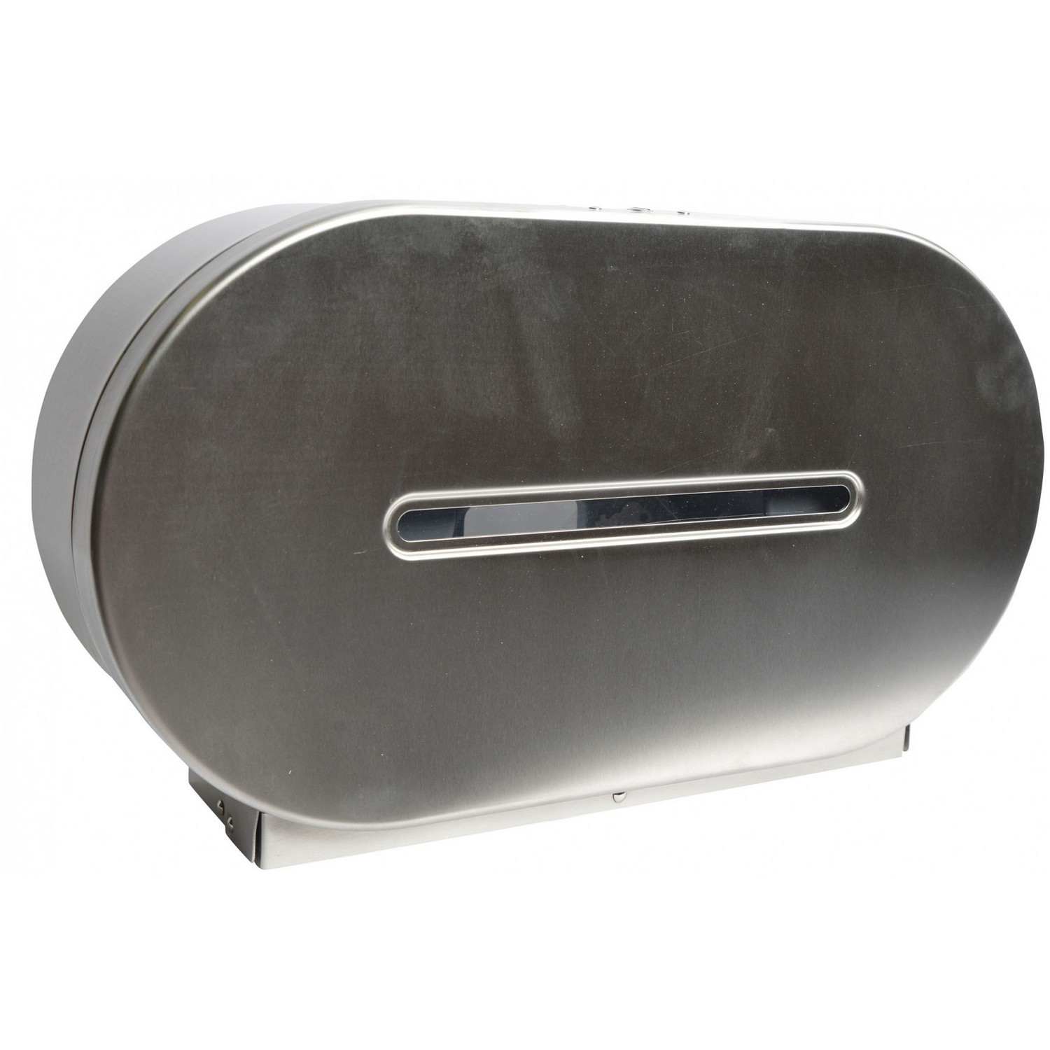 Janico 2513 Twin 9" Stainless Steel Toilet Paper Dispenser