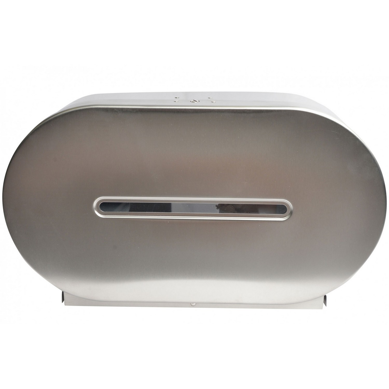 Janico 2513 Twin 9" Stainless Steel Toilet Paper Dispenser