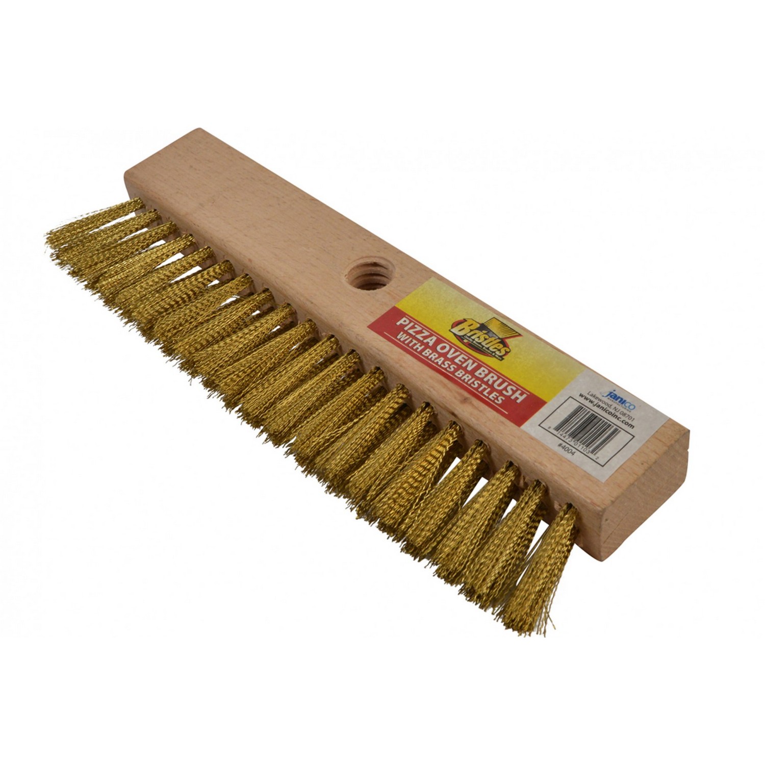 Janico 4004 Pizza Brush with Metal Blade