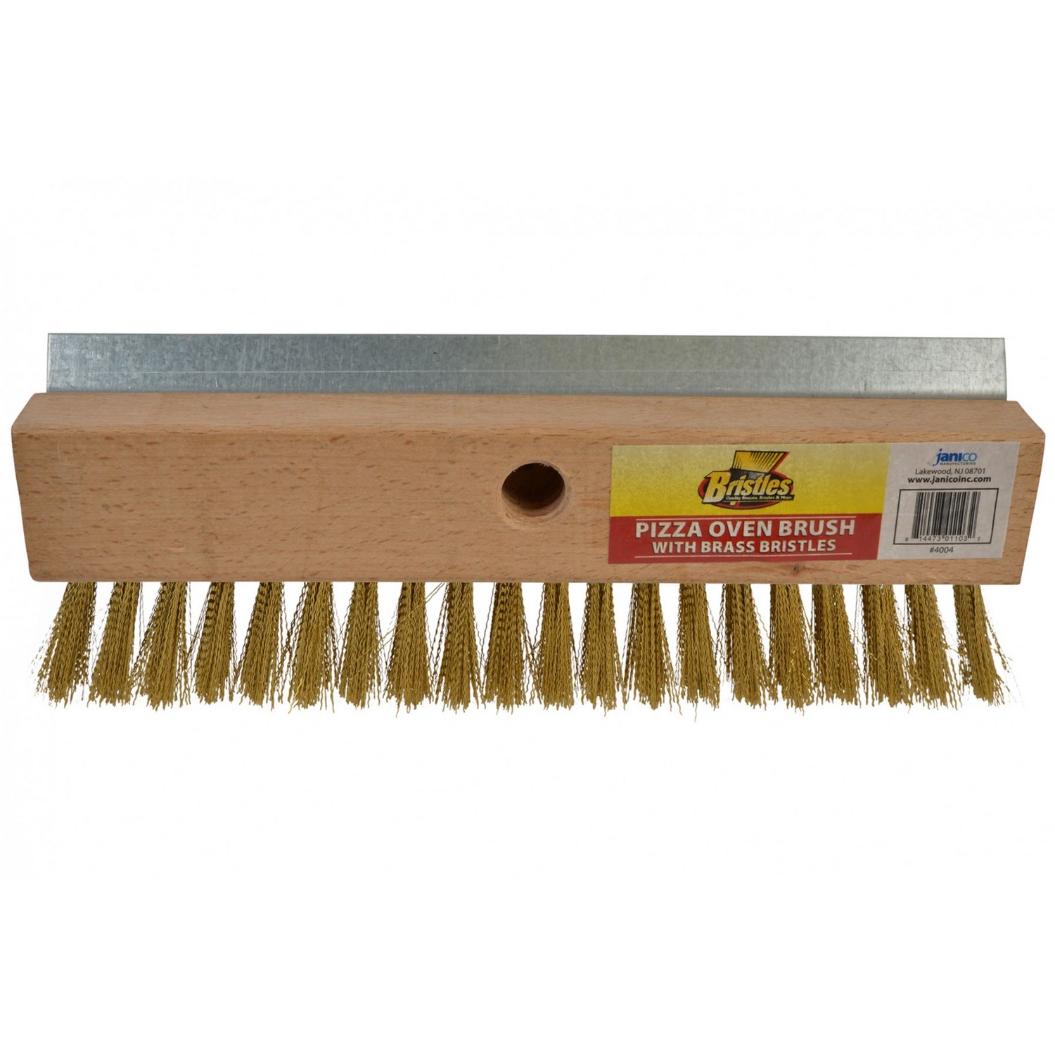 Janico 4004 Pizza Brush with Metal Blade