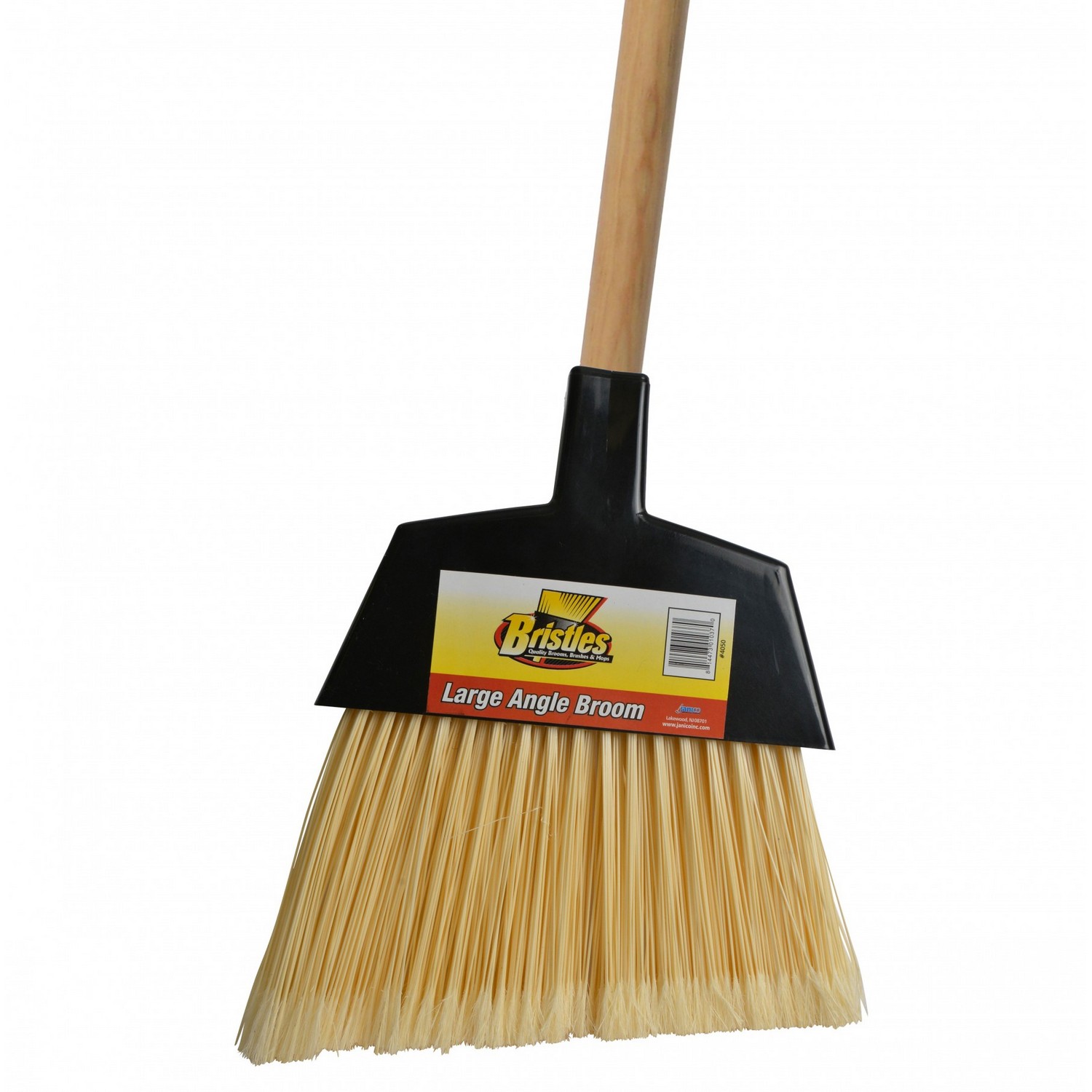 Janico 4150 Large Angle Broom w/Wood Handle