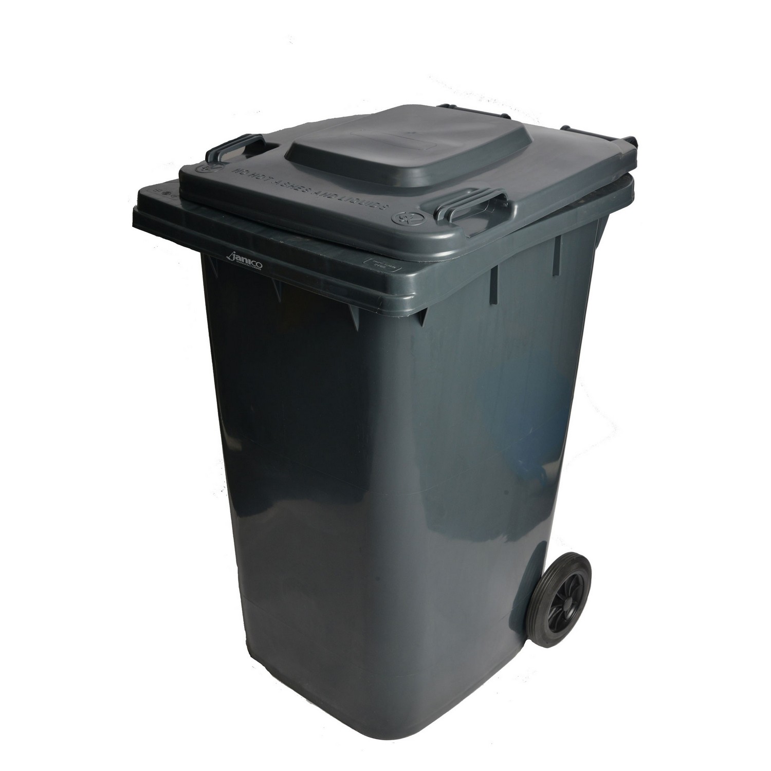 Janico 1039GY 60 Gal. Roll Out Container Grey