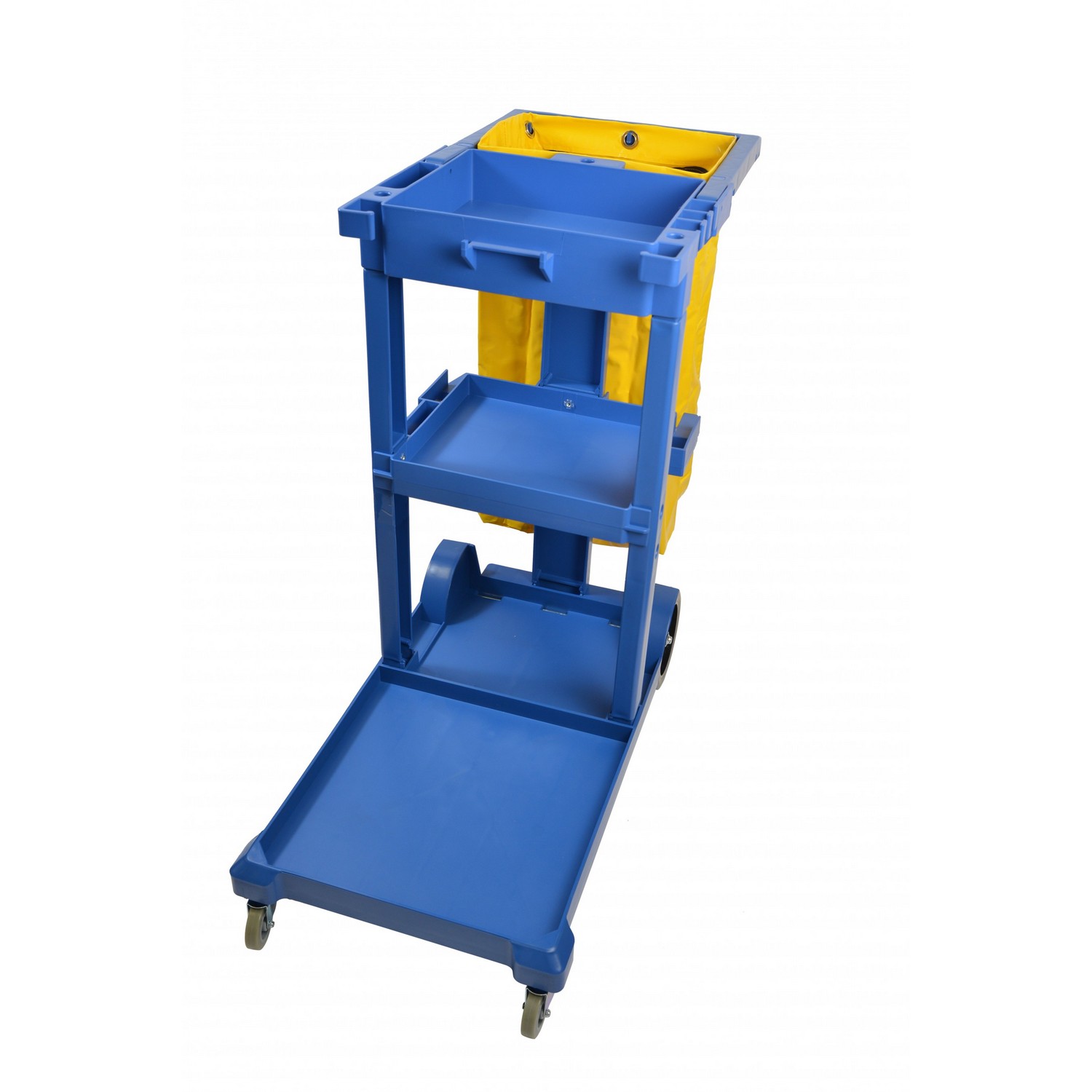 Janico 1050BL Janitor Cart Blue