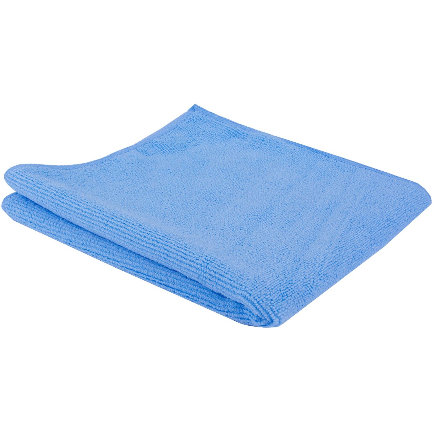 Janico 6002BL 16" x 16" Premium Microfiber Terry Cloth Blue