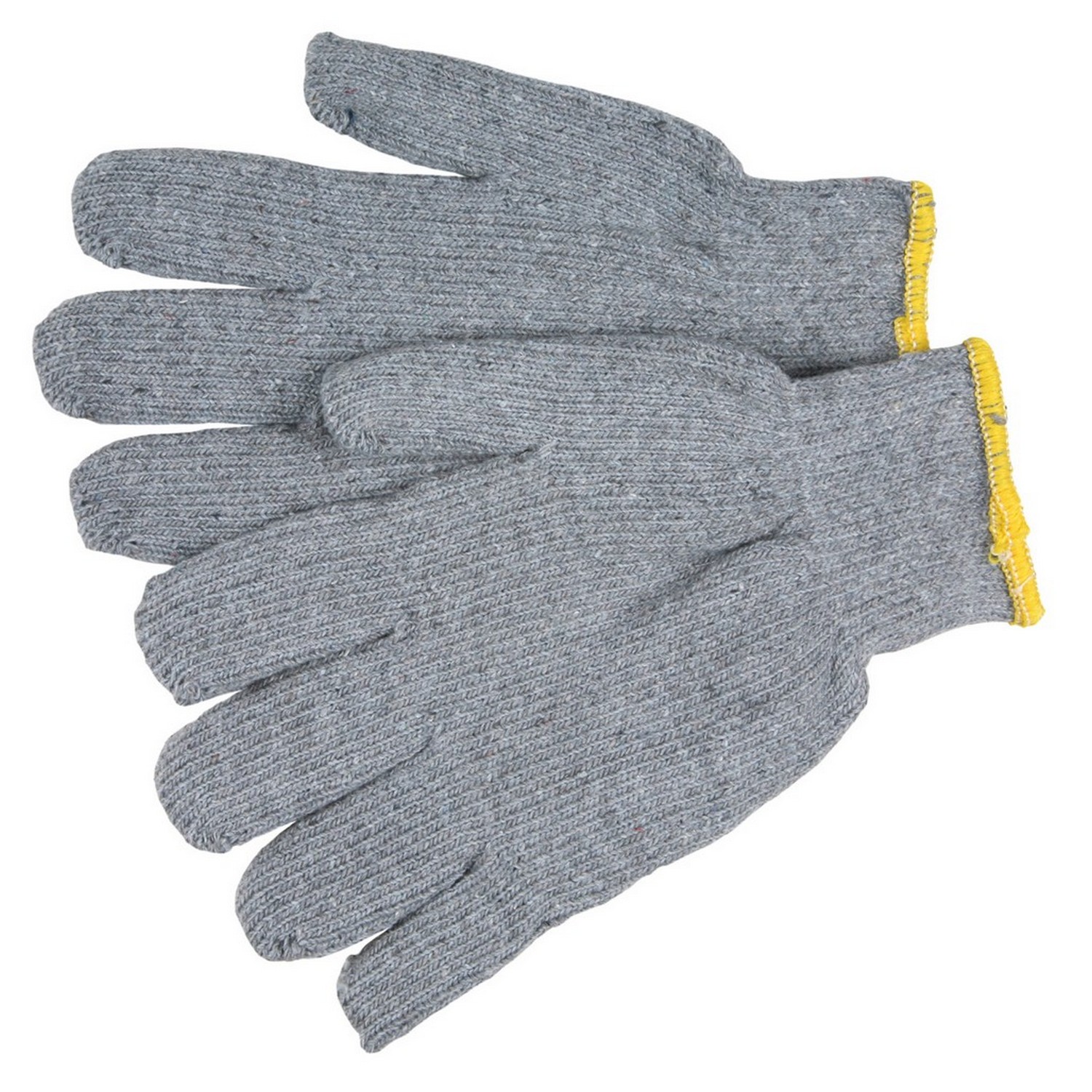 MCR Safety 9414KM Terrycloth Gray 16 oz. Regular Weight, Loop-in, Seamless Reversible, Knit Wrist