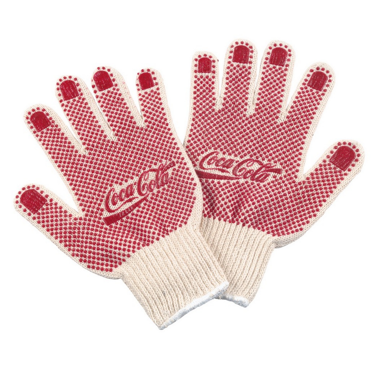 MCR Safety 9500S 7 Gauge Regular Weight String Knit, White Cotton/Polyester, Hemmed