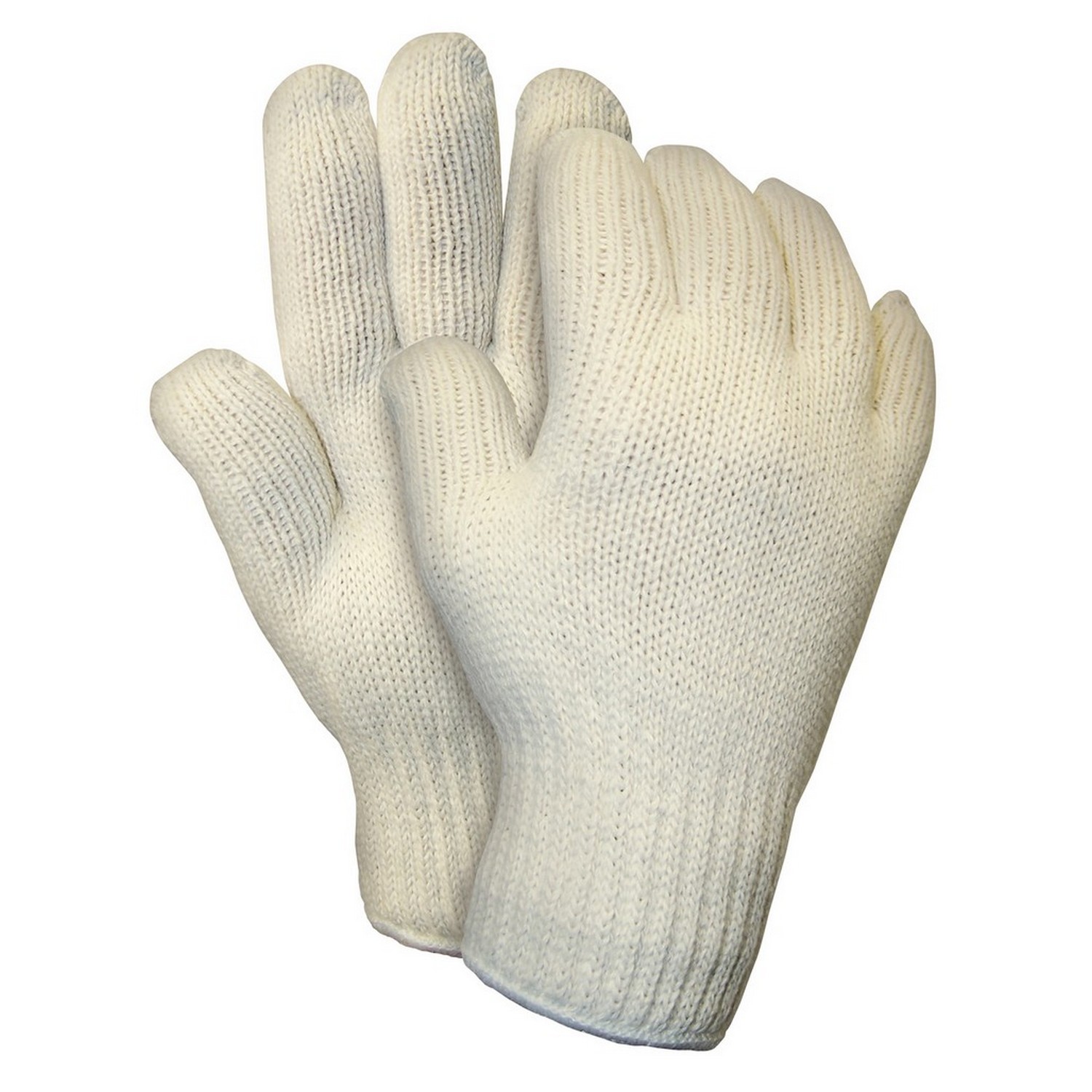 MCR Safety 9506S 7 Gauge Heavy Weight String Knit, Natural 70% Cotton / 30% Polyester, Hemmed