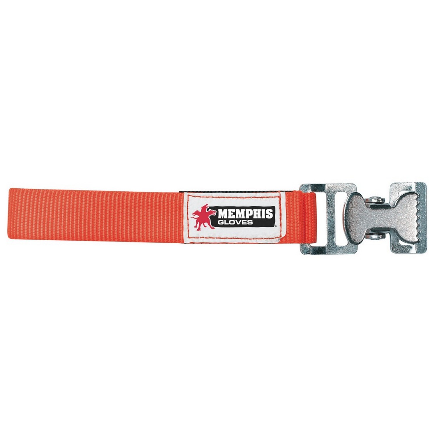 MCR Safety GCO Glove / Utility Clip, 12" Nylon Strap with metal clip, Orange