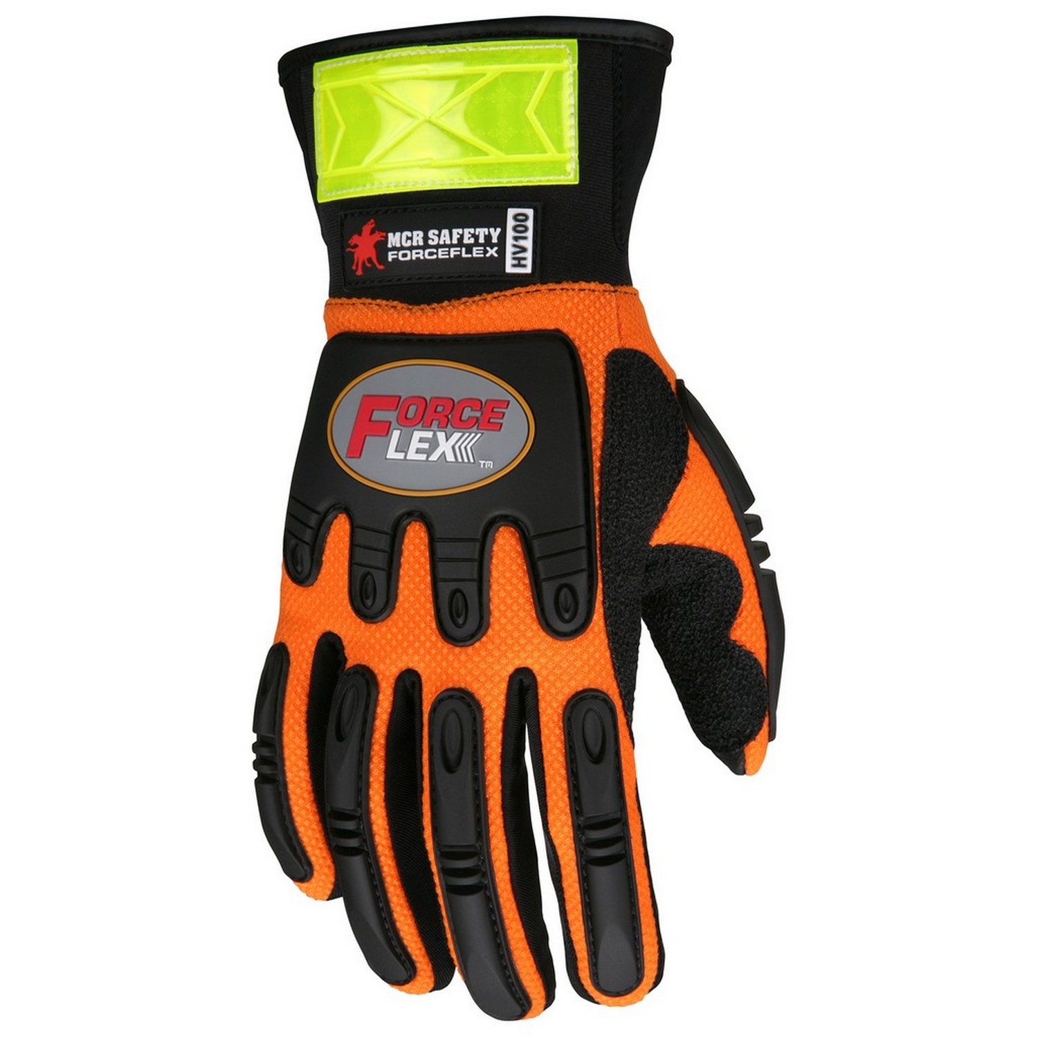 MCR Safety HV100M Forceflex, Synthetic Palm w/Rough Kevlar & EVA padding