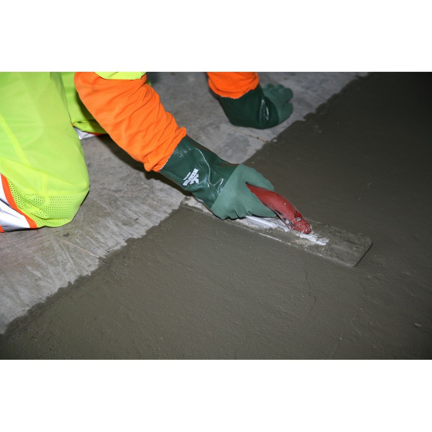 MCR Safety MG9756S Memphis, 12 gauntlet, 13-Gauge seamless cotton/polyester shell, MicroFinish nitrile