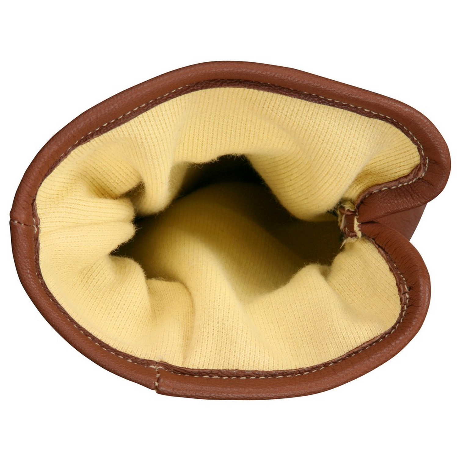 MCR Safety MU3624GKM Mustang Utility Driver, Grain Goat Dbl Palm, Kevlar lined, Kevlar Sewn, Wing Thumb, Gauntlet cuff