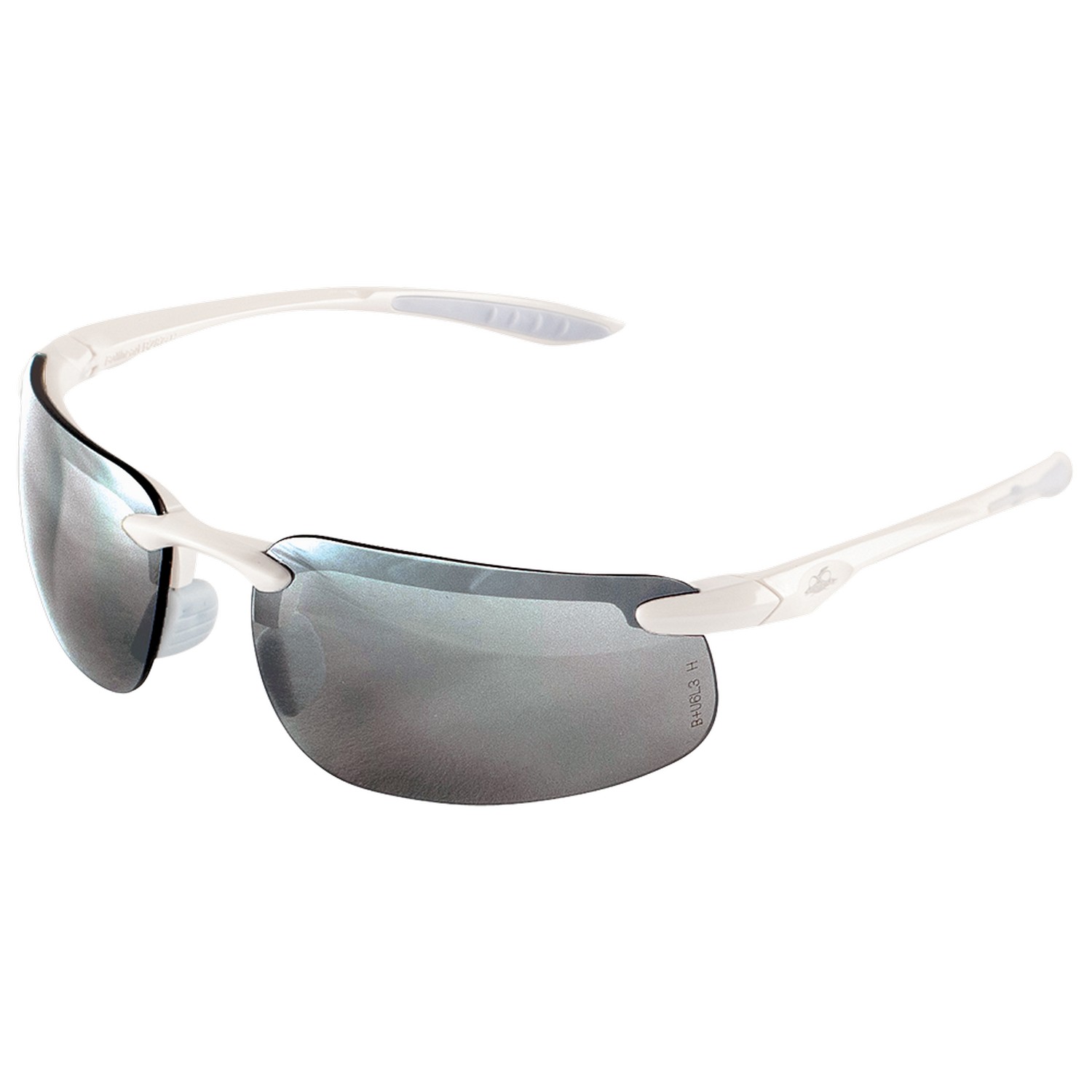Bullhead Safety BH25187 - SwordfishX Silver Mirrored Lens Safety Glasses