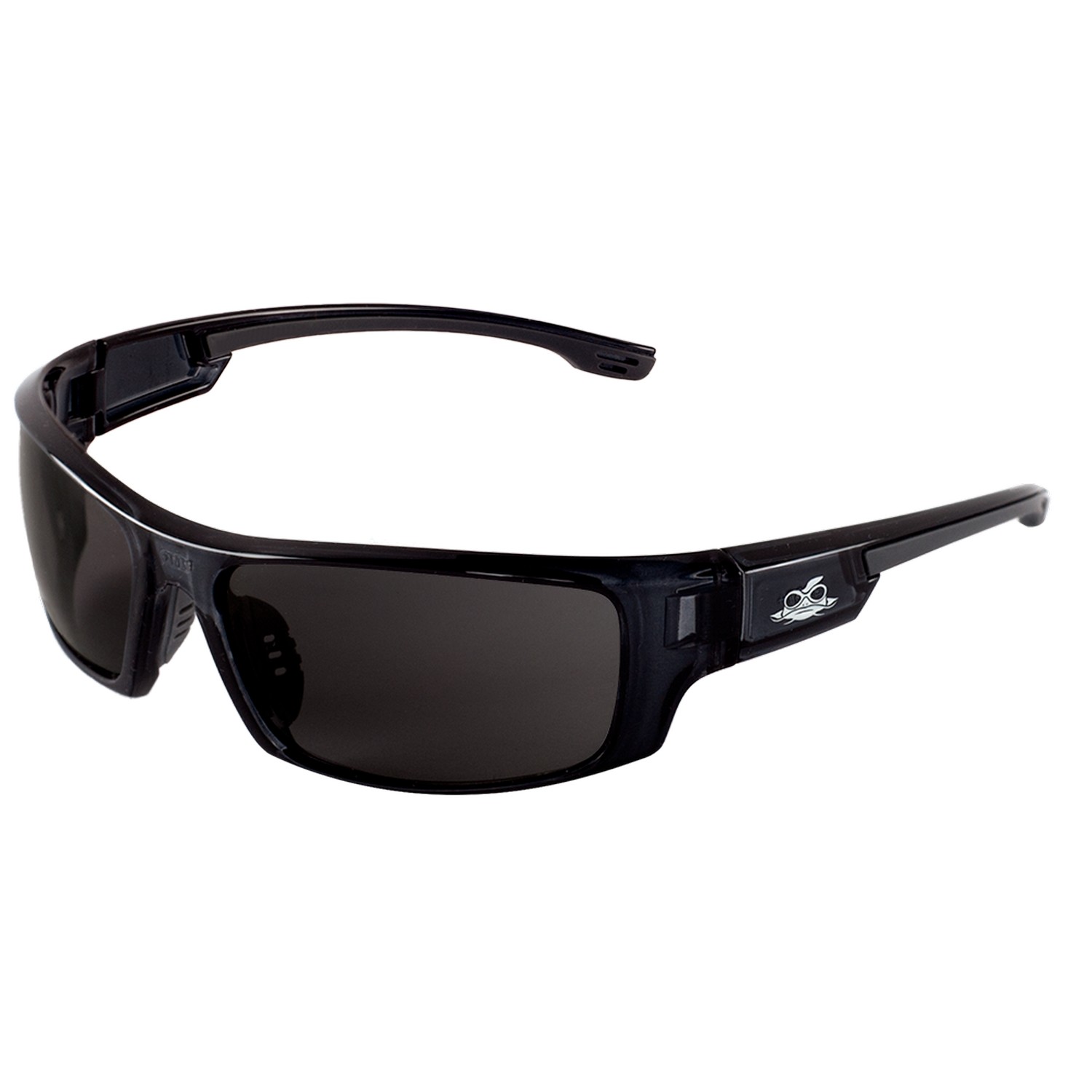 Bullhead Safety BH943PFT - Dorado Dark Smoke Lense With Performance Fog Technology Safety Glasses