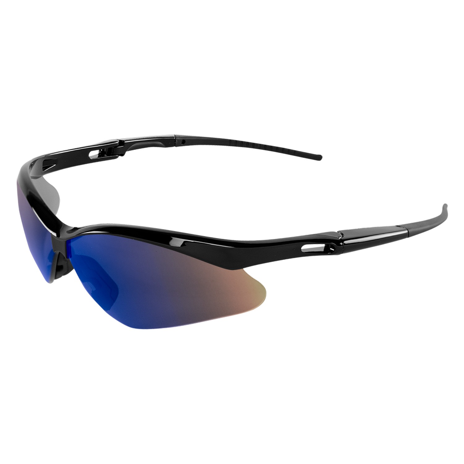 Bullhead Safety BH2259 - Spearfish Blue Mirrored Lens Safety Glasses