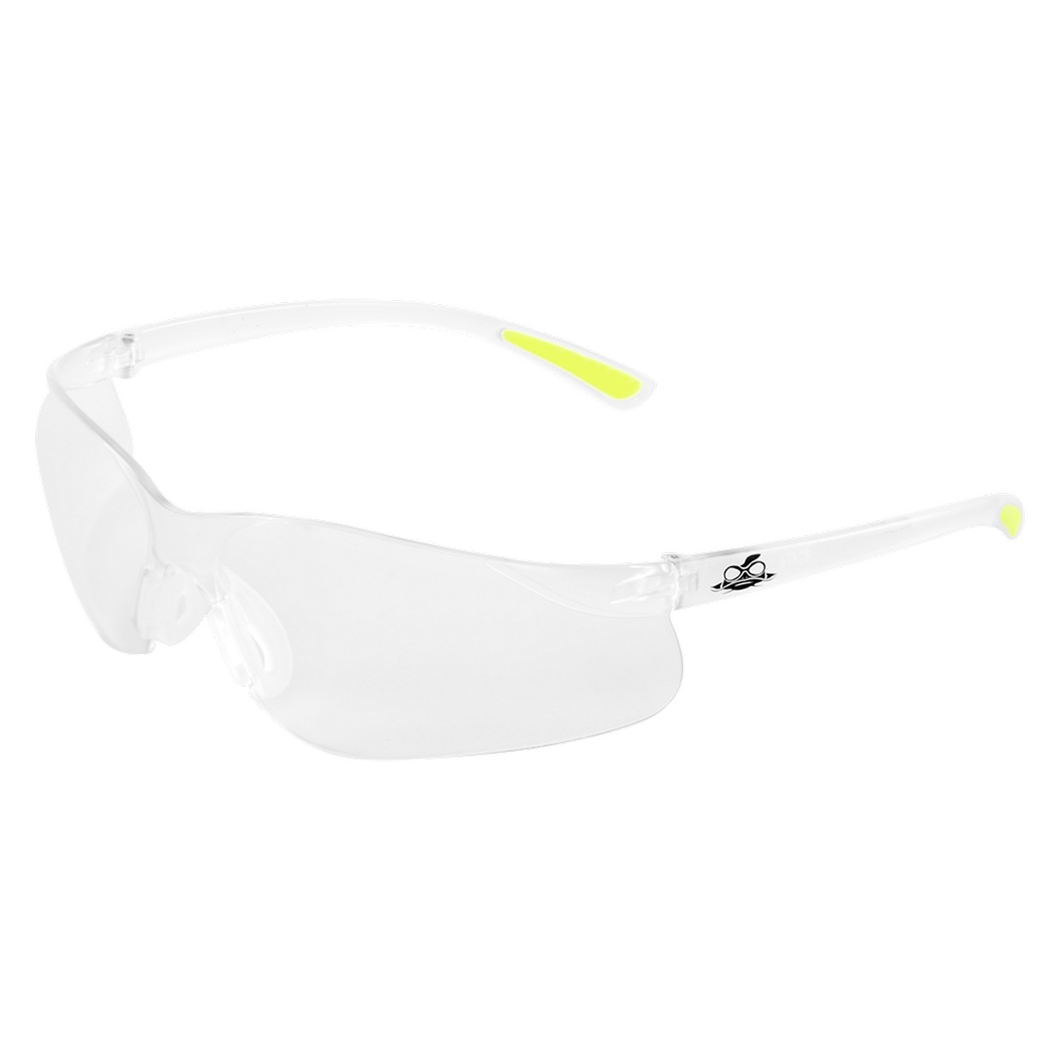 Bullhead Safety BH2121AF - Bass Anti-Fog Clear Lens Safety Glasses