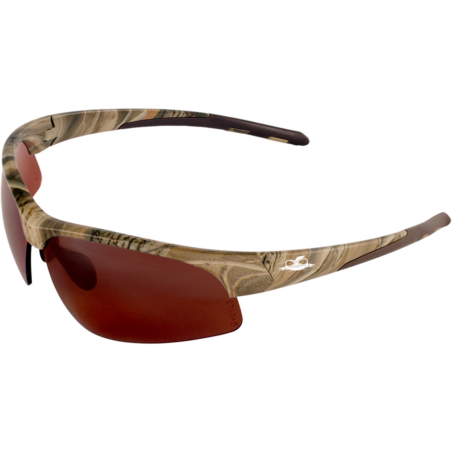 Bullhead Safety BH161012 - Wahoo Brown Polarized Precision Lens Safety Glasses