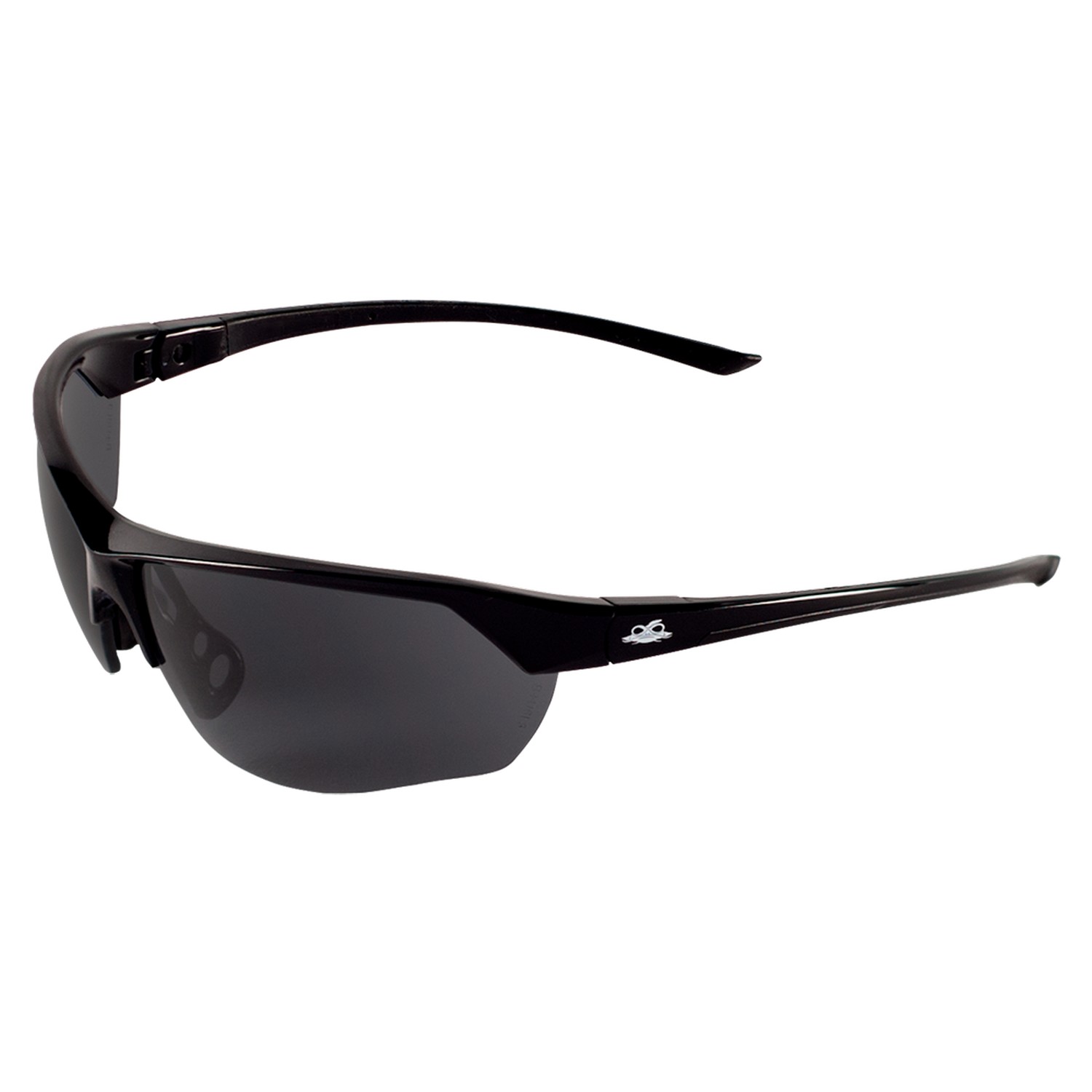 Bullhead Safety BH853AF - Tetra Smoke Anti-Fog Lens Safety Glasses