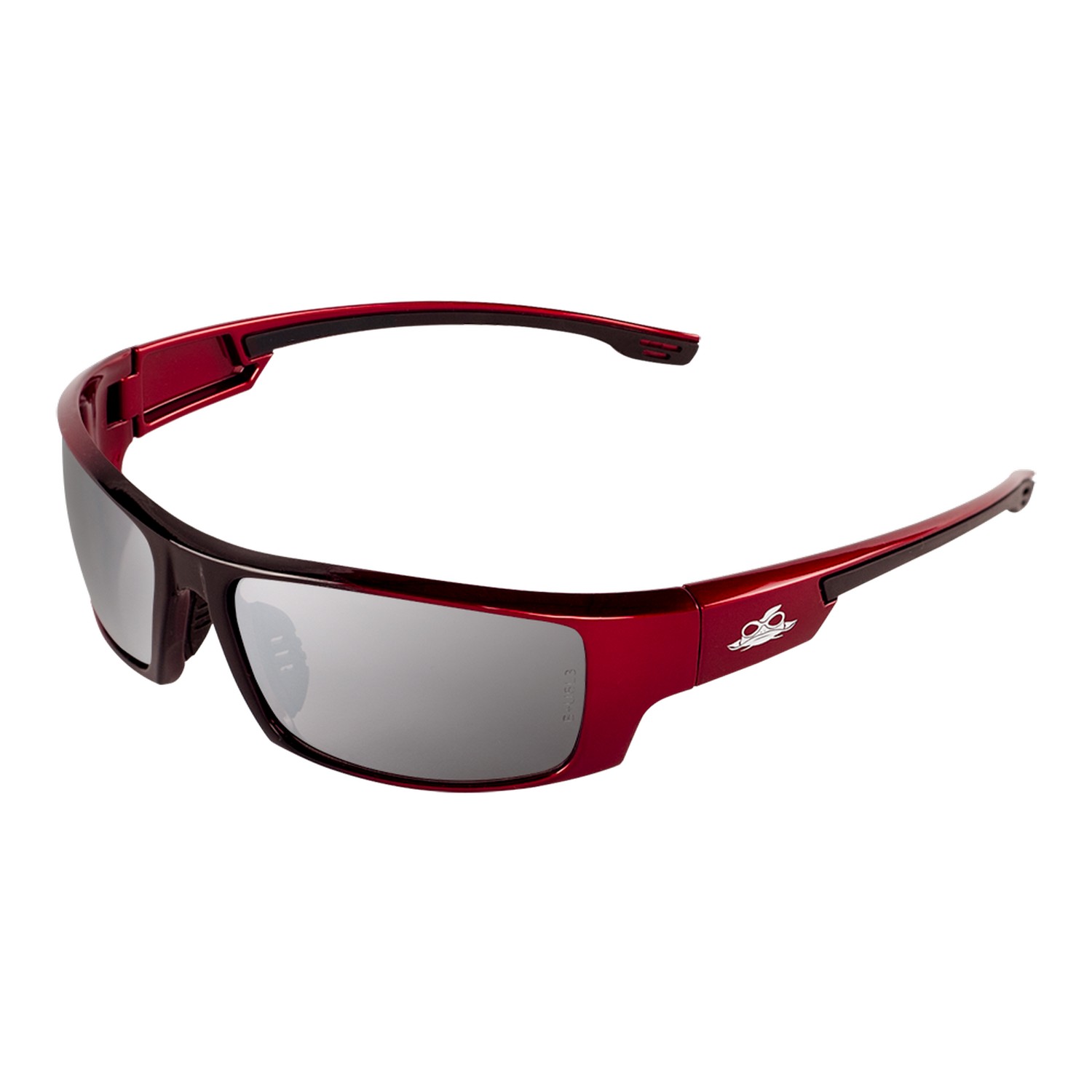 Bullhead Safety BH9117 - Dorado Silver Mirror Lens Safety Glasses