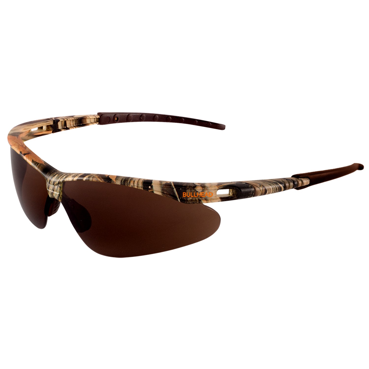 Bullhead Safety BH6108AF - Stinger Brown Anti-Fog Precision Lens Safety Glasses