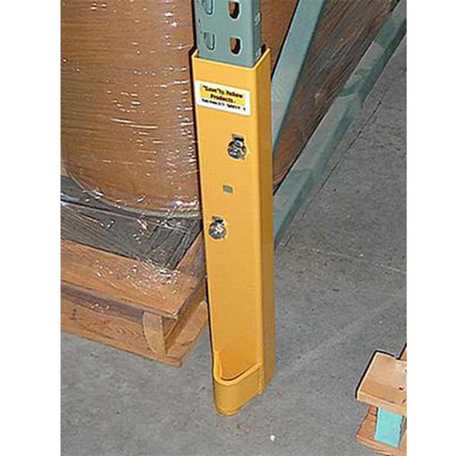 Savety Yellow PP-18BO Bolt On Post Protector