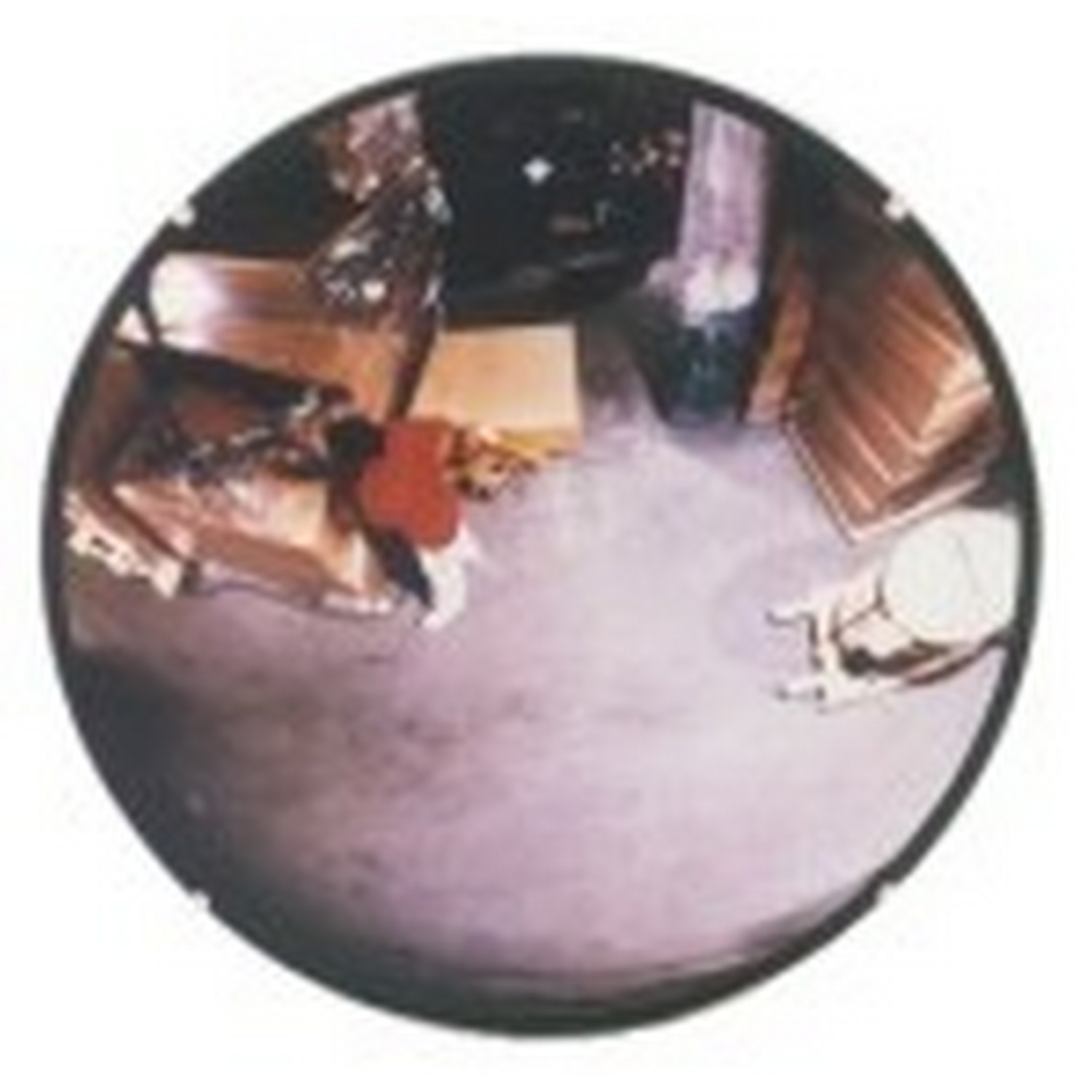 See All Circular Acrylic Heavy Duty Outdoor 160 Degree Convex Security Mirror