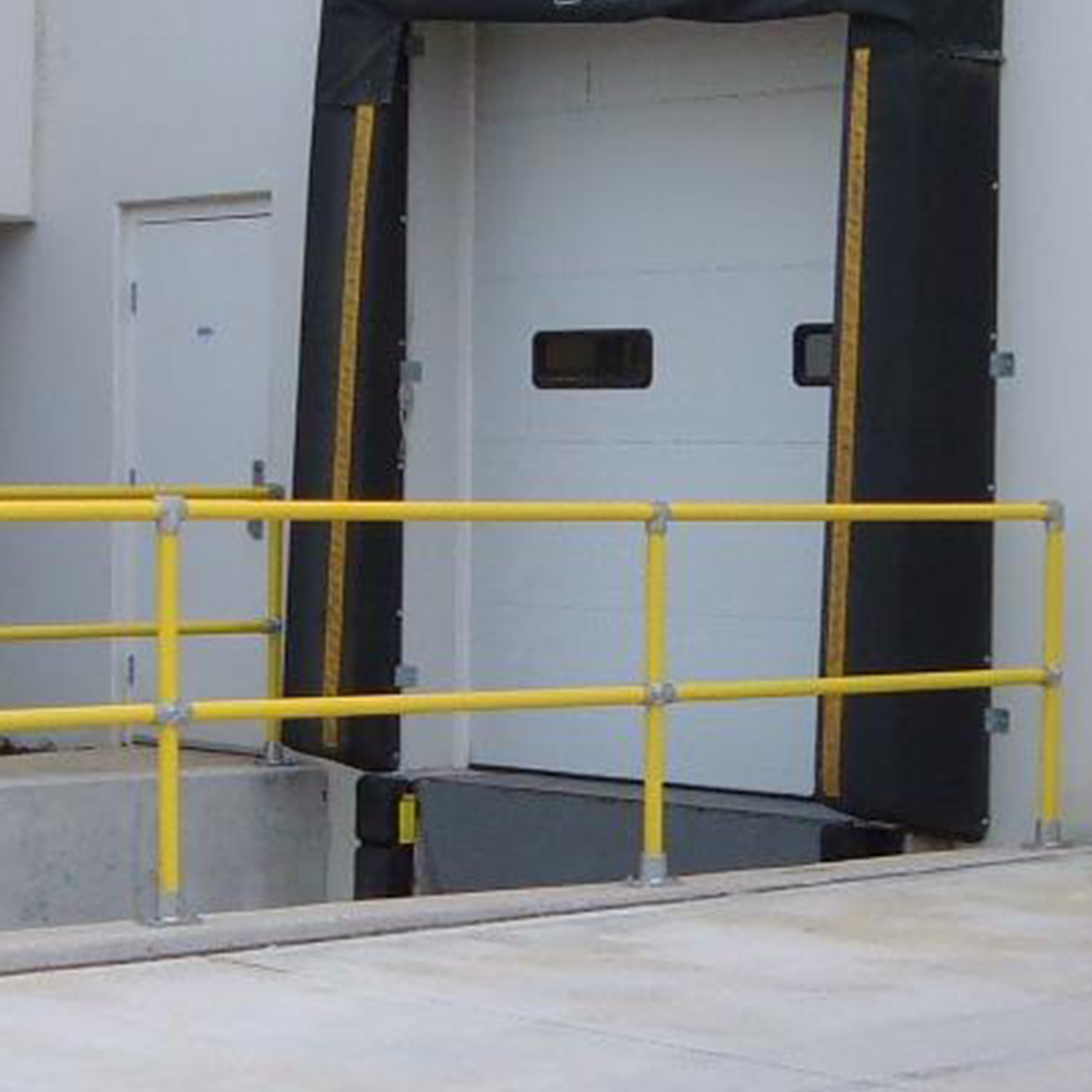 Savety Yellow HAND-42-POST Modular Hand Rail Post 42"