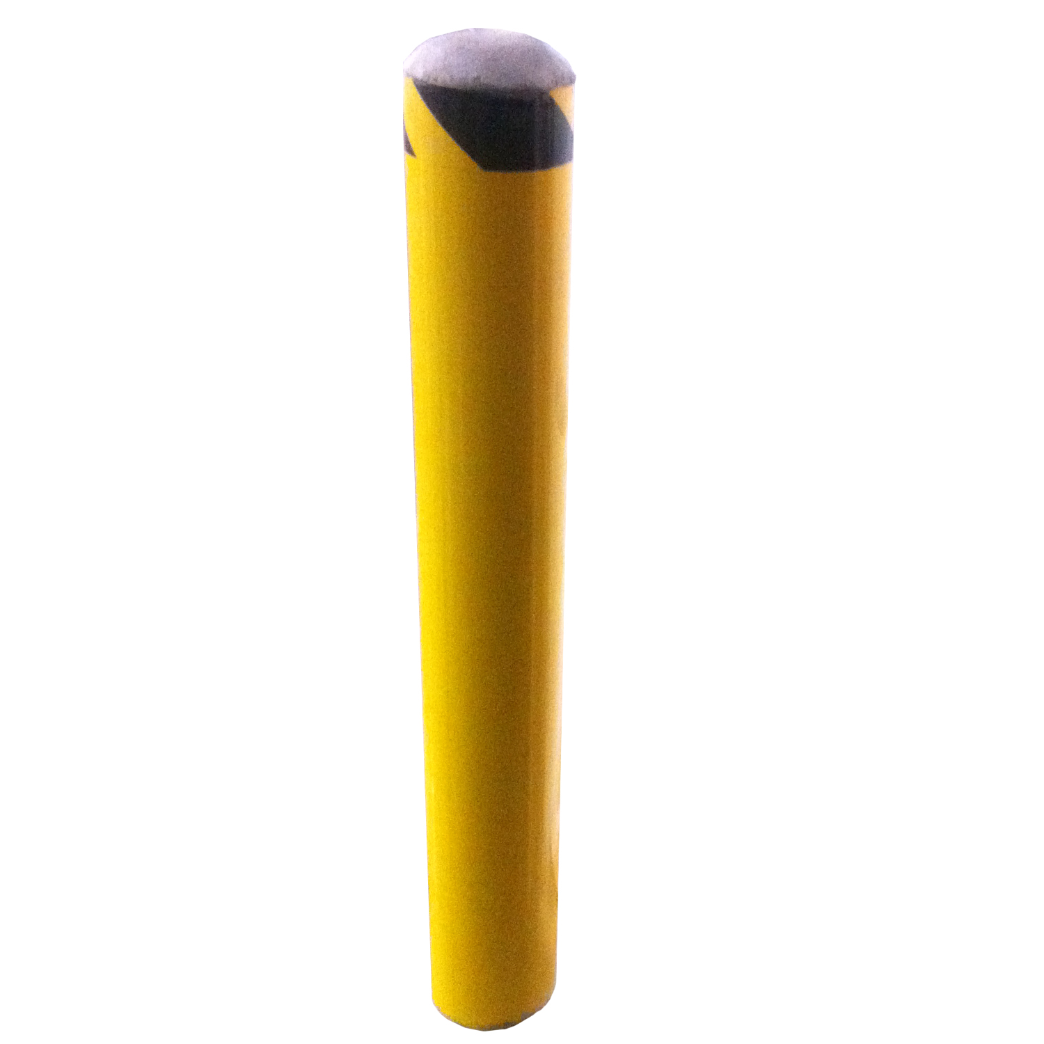 Savety Yellow SYP-DWGR-BURY Direct Bury Bollard For Rotating Dock/Driveway Gate