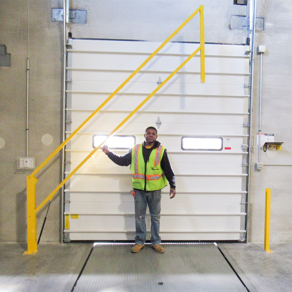 Savety Yellow SYP-DG-12 12' Dock Door Gate