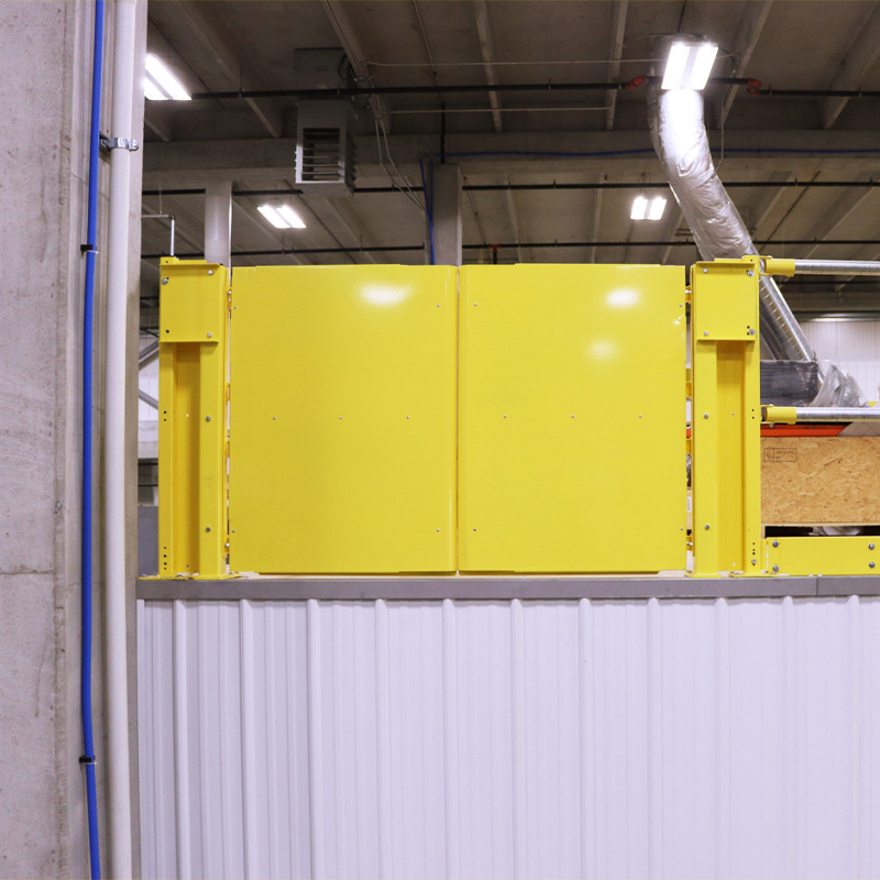 Savety Yellow SYP-PSG-60 5' Self-Closing Mezzanine Pallet Gate