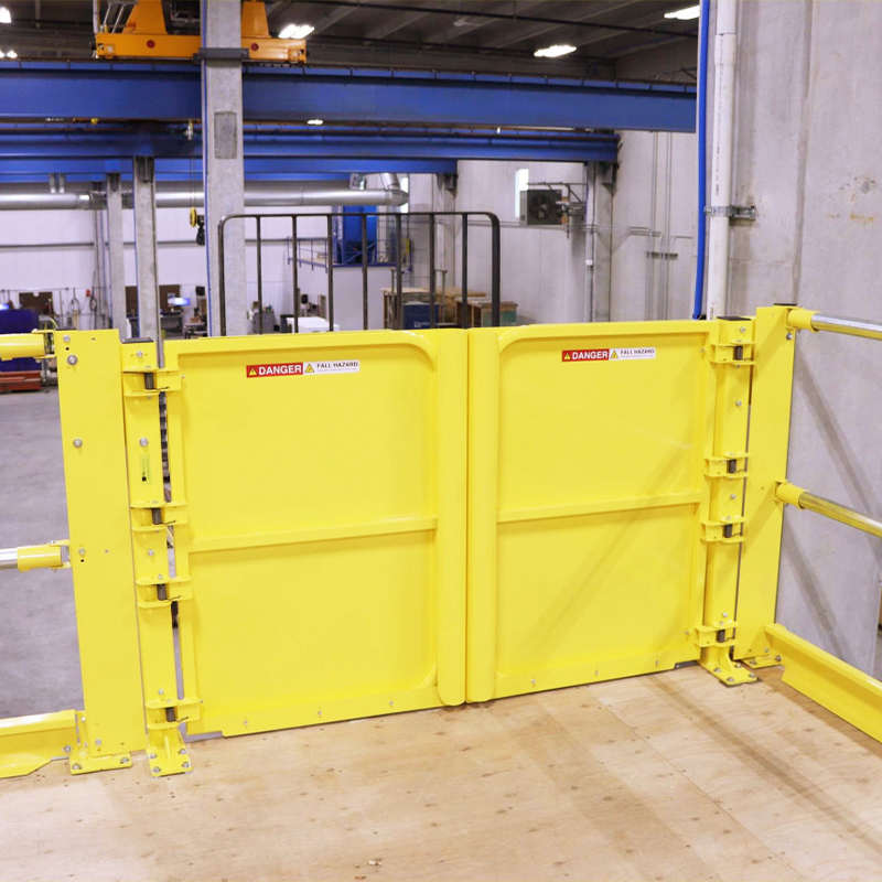 Savety Yellow SYP-PSG-60 5' Self-Closing Mezzanine Pallet Gate