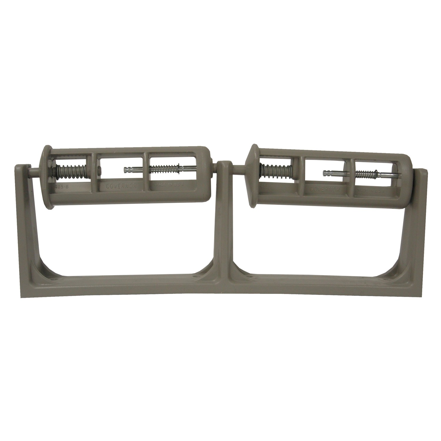 Palmer RD0421-21 No Waste Tissue - Two Roll ABS Plastic Grey