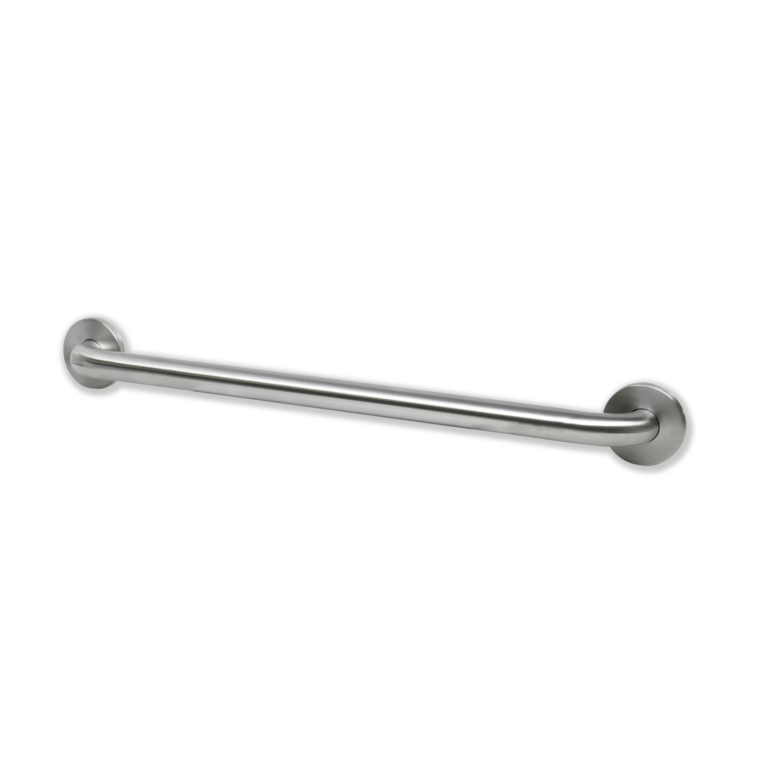 Palmer CS0736-09 24" Metal Grab Bar w/ Concealed Flange Brushed Stainless